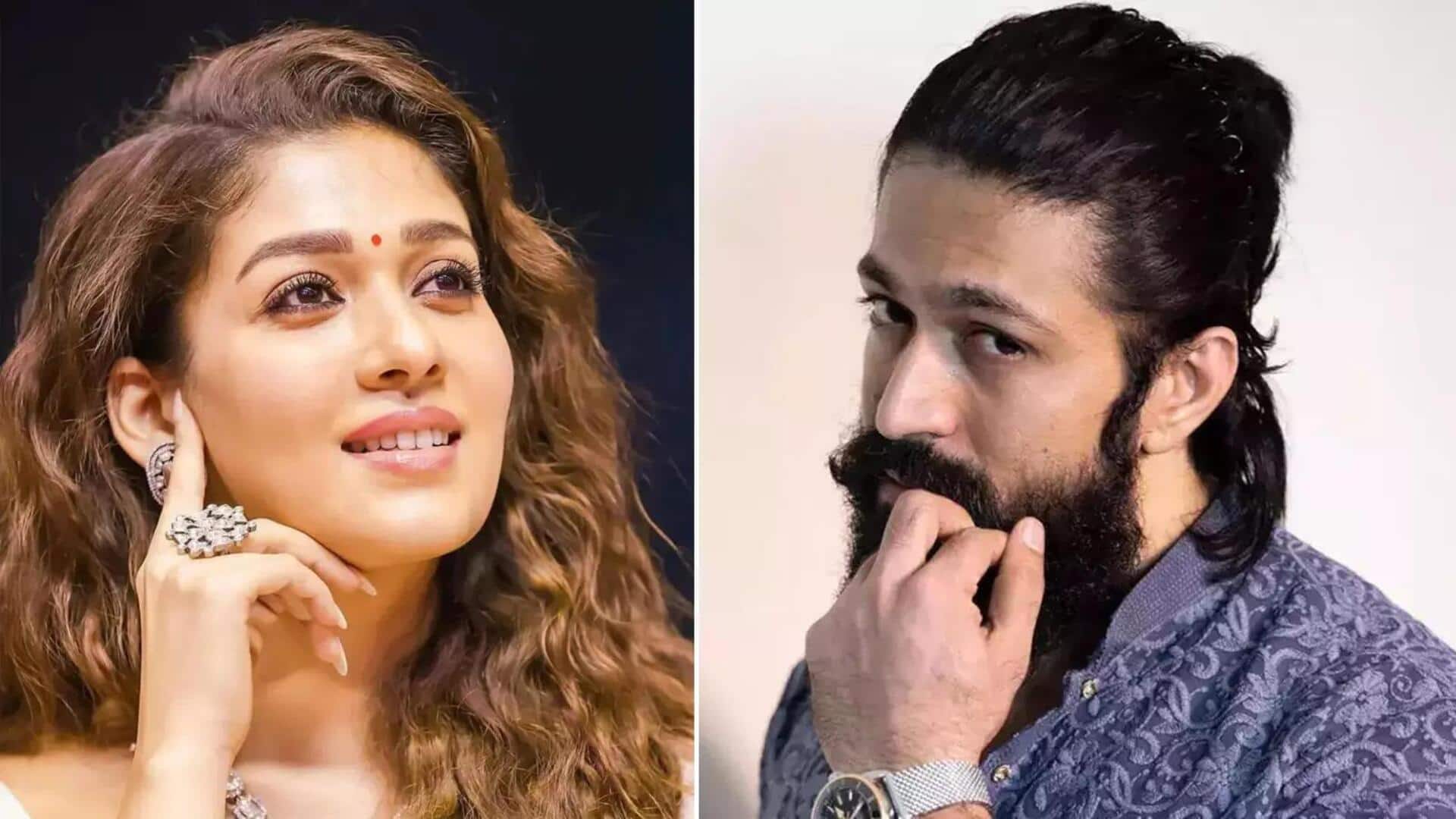 Yash, Nayanthara to time travel to 1950s-1970s in 'Toxic': Report