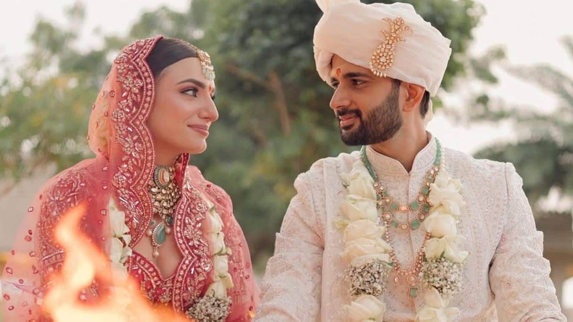Singer Prakriti Kakar marries Vinay Anand; see dreamy photos