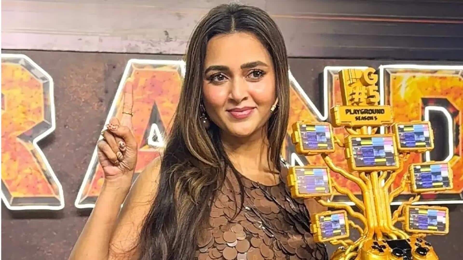 'Playground' Season 5: Tejasswi Prakash ecstatic over winning as mentor