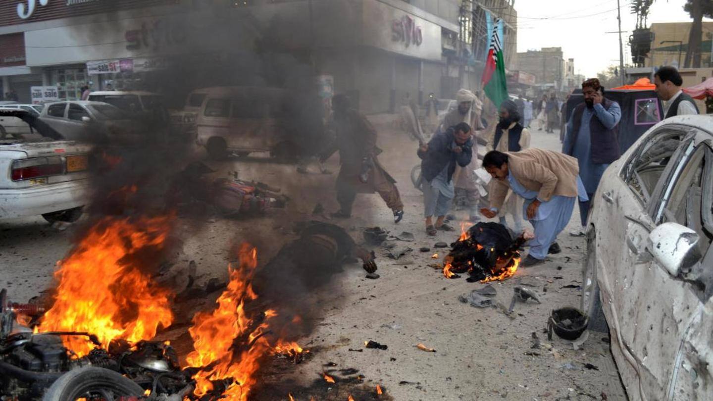 Bombing hits Pakistan Shiite procession, killing at least three