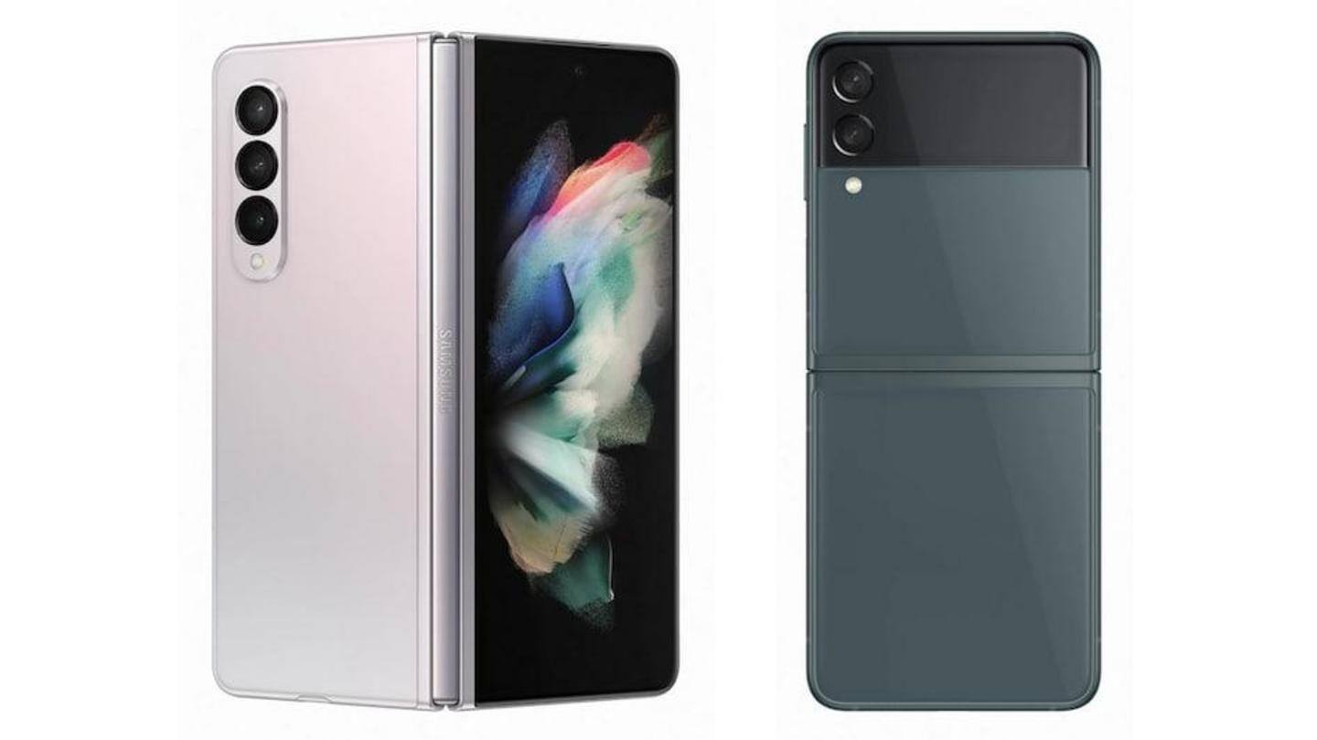 The phones have a 120Hz Dynamic AMOLED main display The phones have a 120Hz Dynamic AMOLED main display