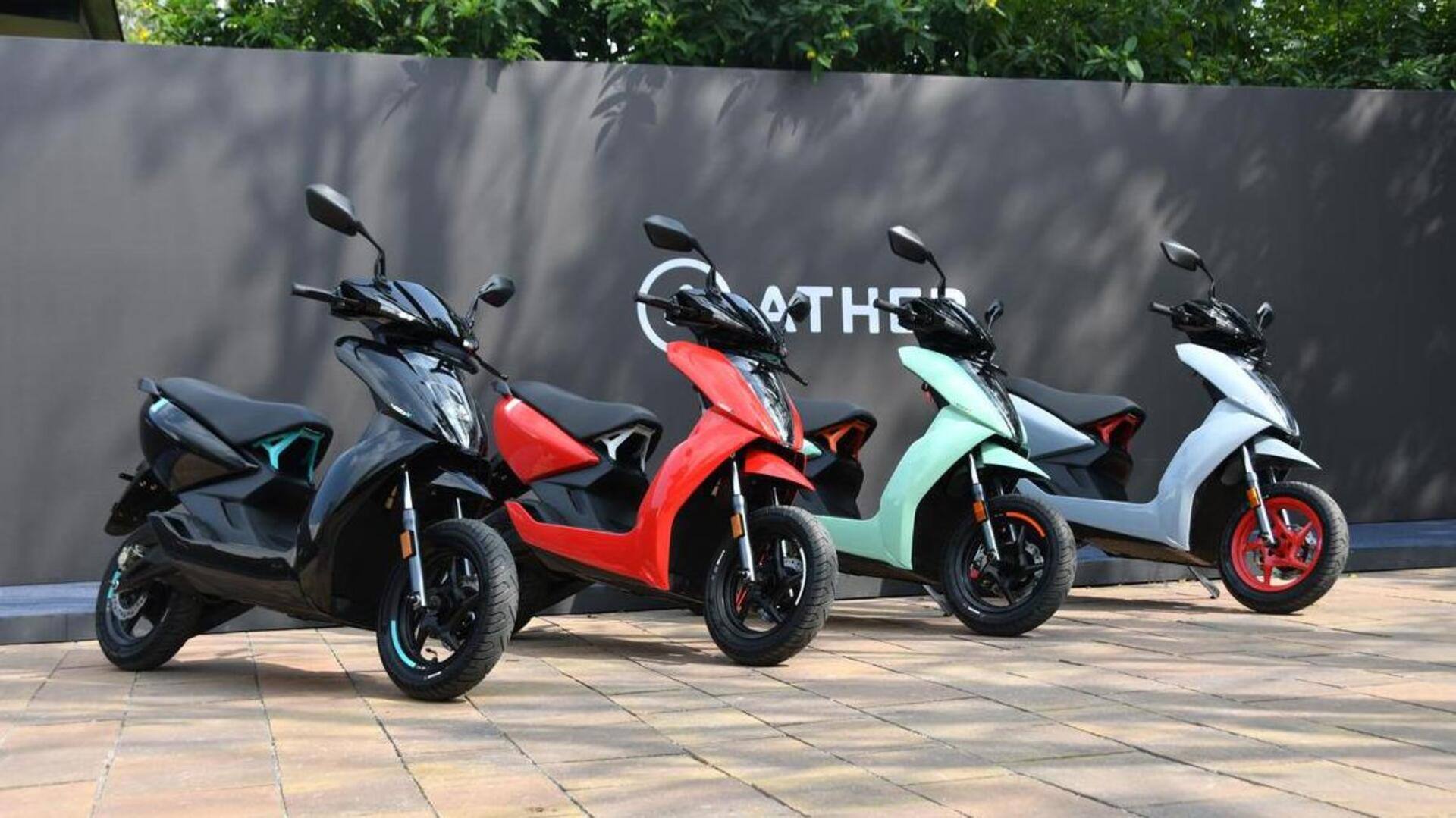 Ather Energy launches updated 450 range of e-scooters: Check prices