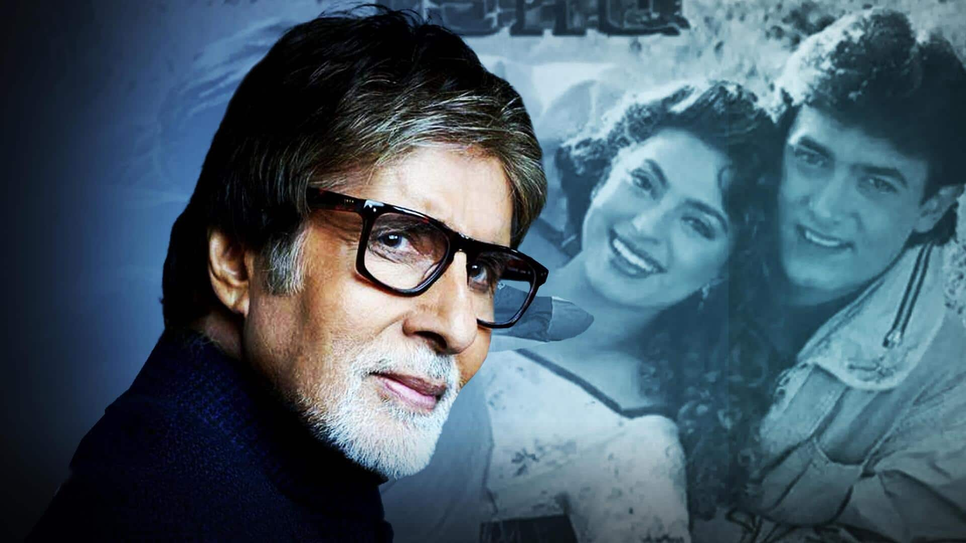 Amitabh was almost a part of 'Ishq,' then this happened 