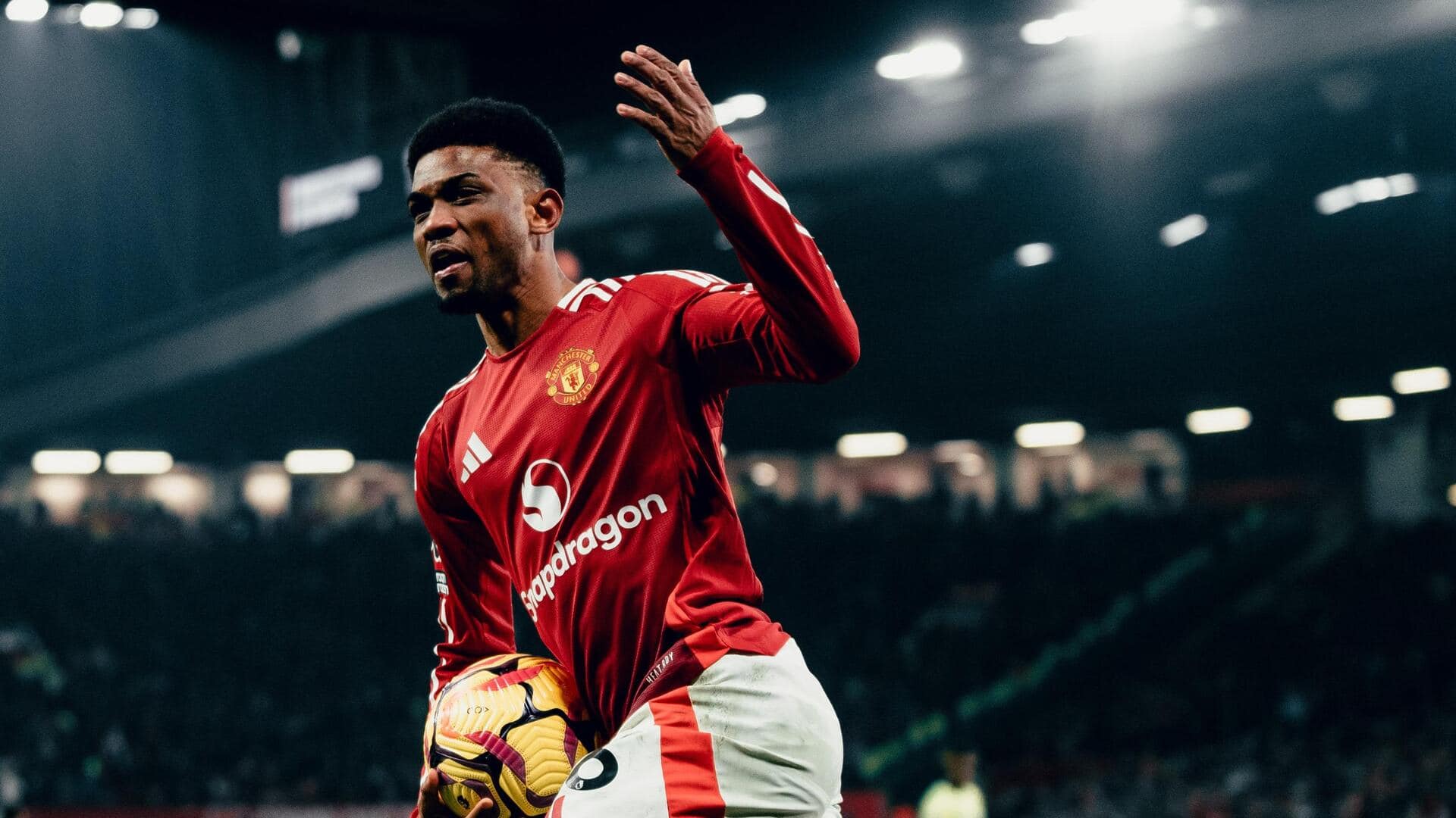 Premier League: Amad Diallo's hat-trick sees Manchester United defeat Southampton