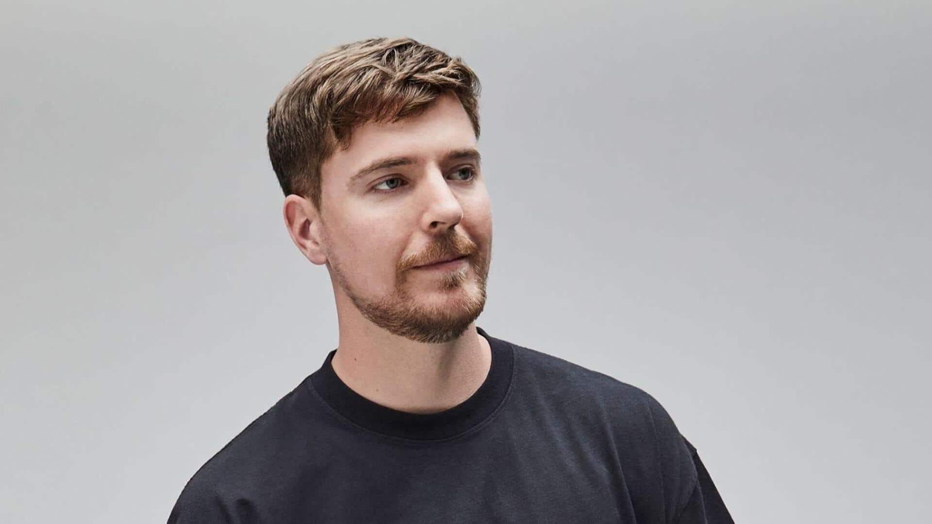 MrBeast receives Play Button for 400 million subscribers; design criticized