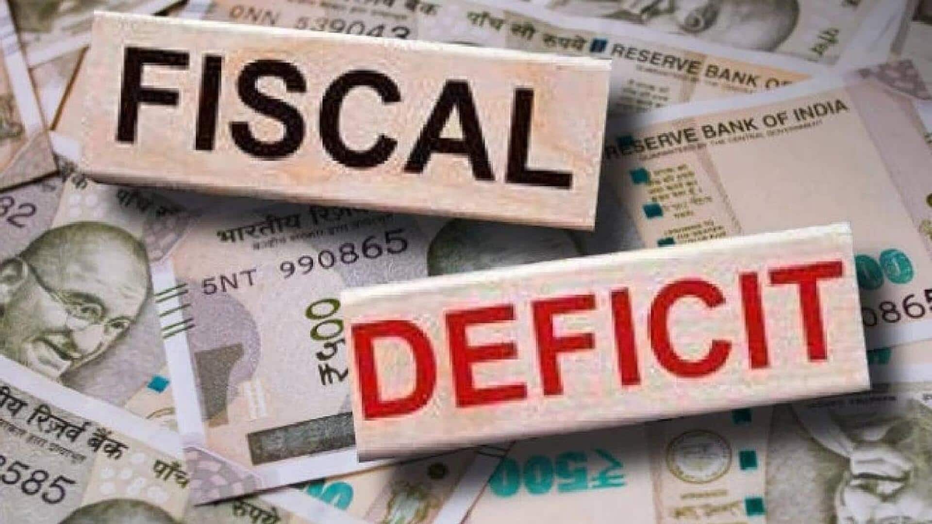 India's fiscal deficit widens to ₹5.73L crore in H1 2025 India's fiscal deficit widens to ₹5.73L crore in H1 2025