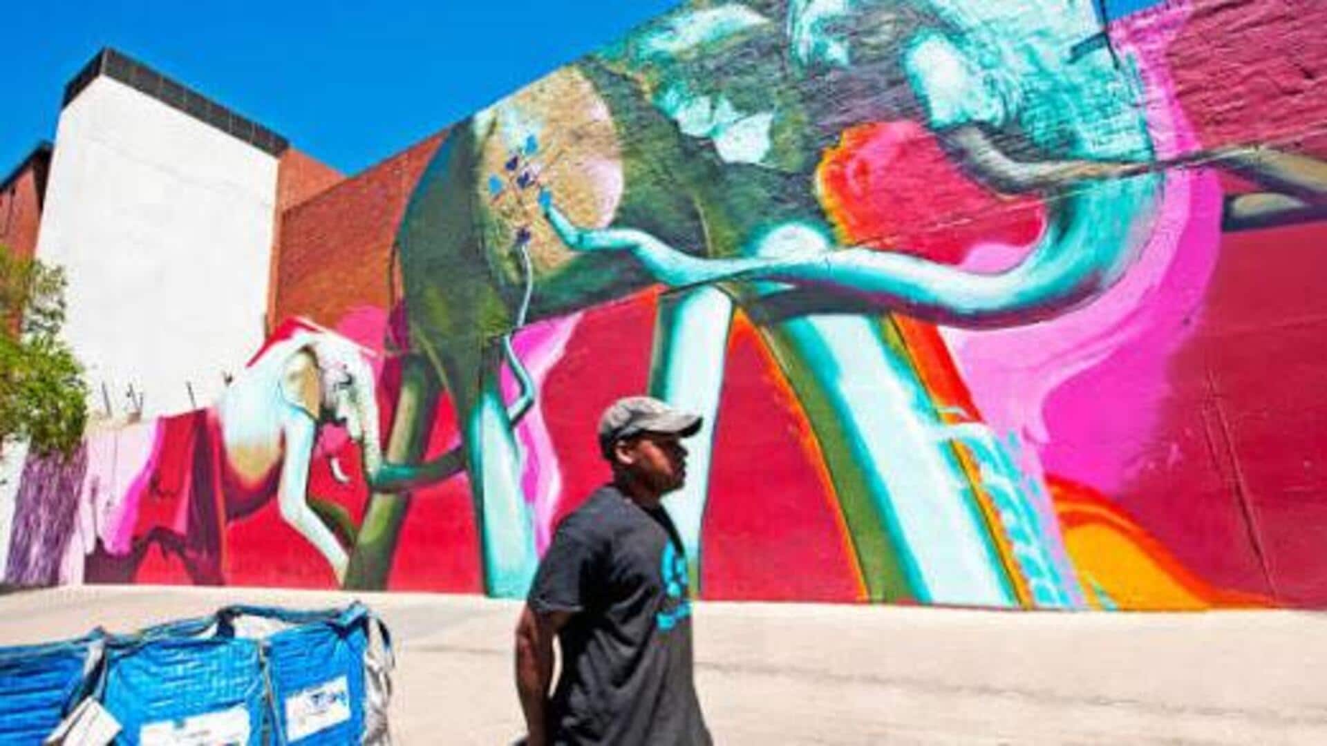 How African symbols are reshaping urban murals 
