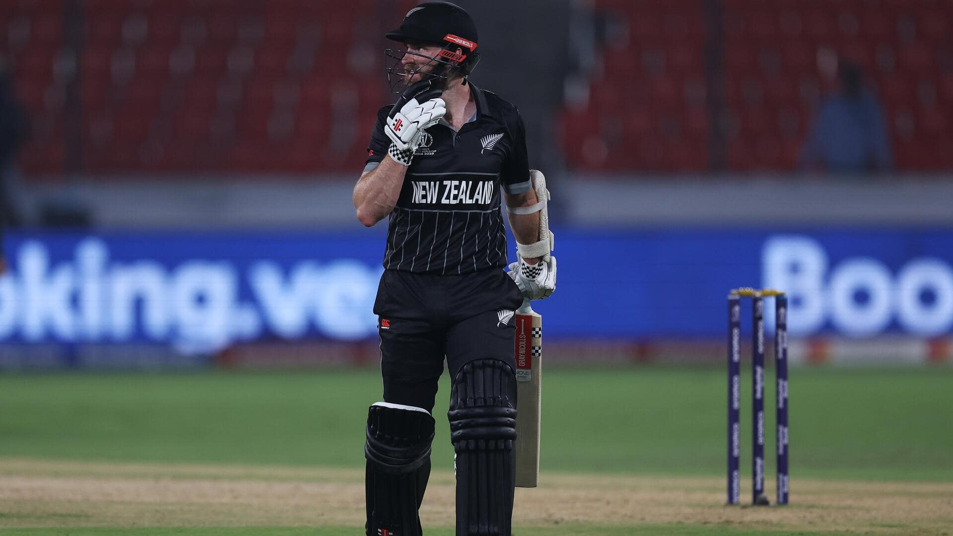 WC warm-up match: Kane Williamson makes comeback with a half-century