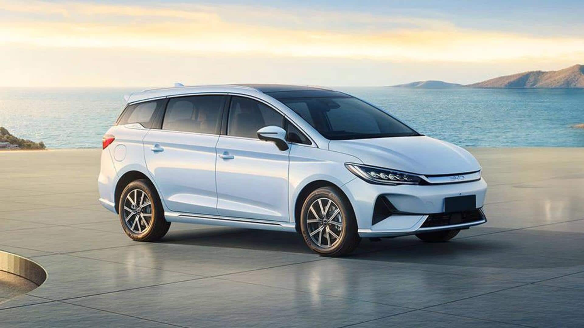 You can book BYD's new EV, eMAX 7, starting tomorrow