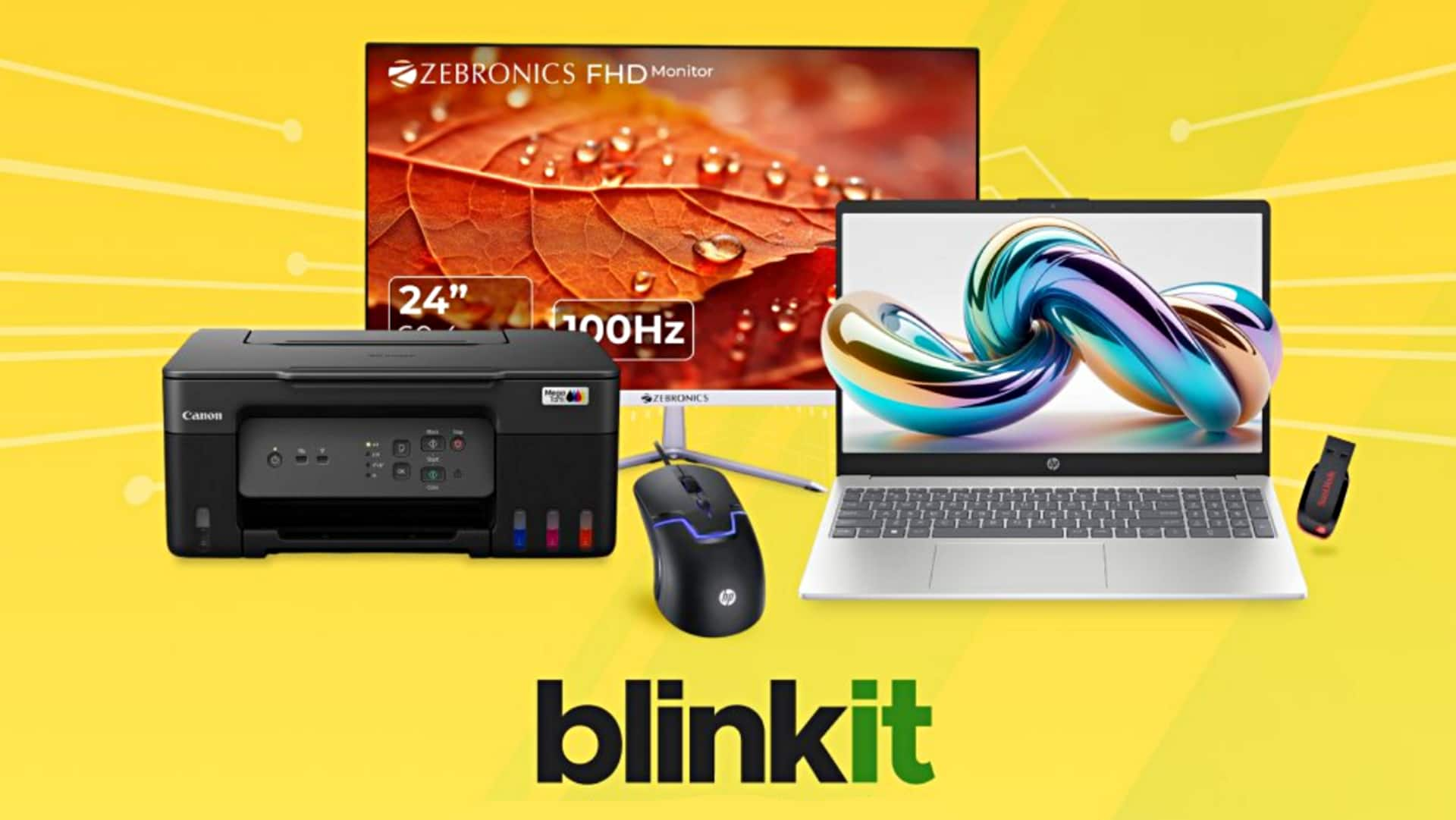 Blinkit challenges Amazon, Flipkart with rapid delivery of laptops, printers