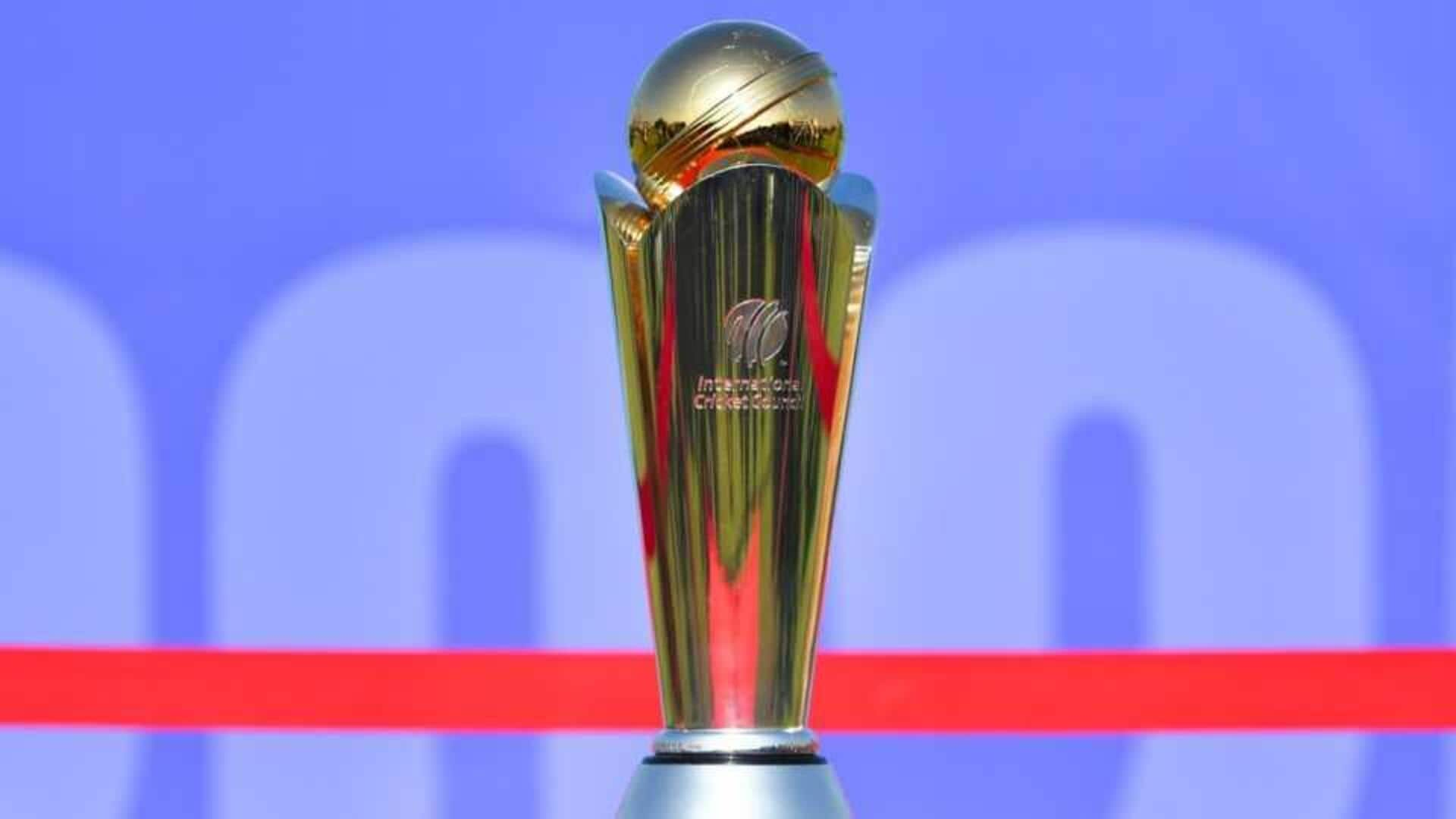 Champions Trophy 2025: Lahore to host grand opening ceremony