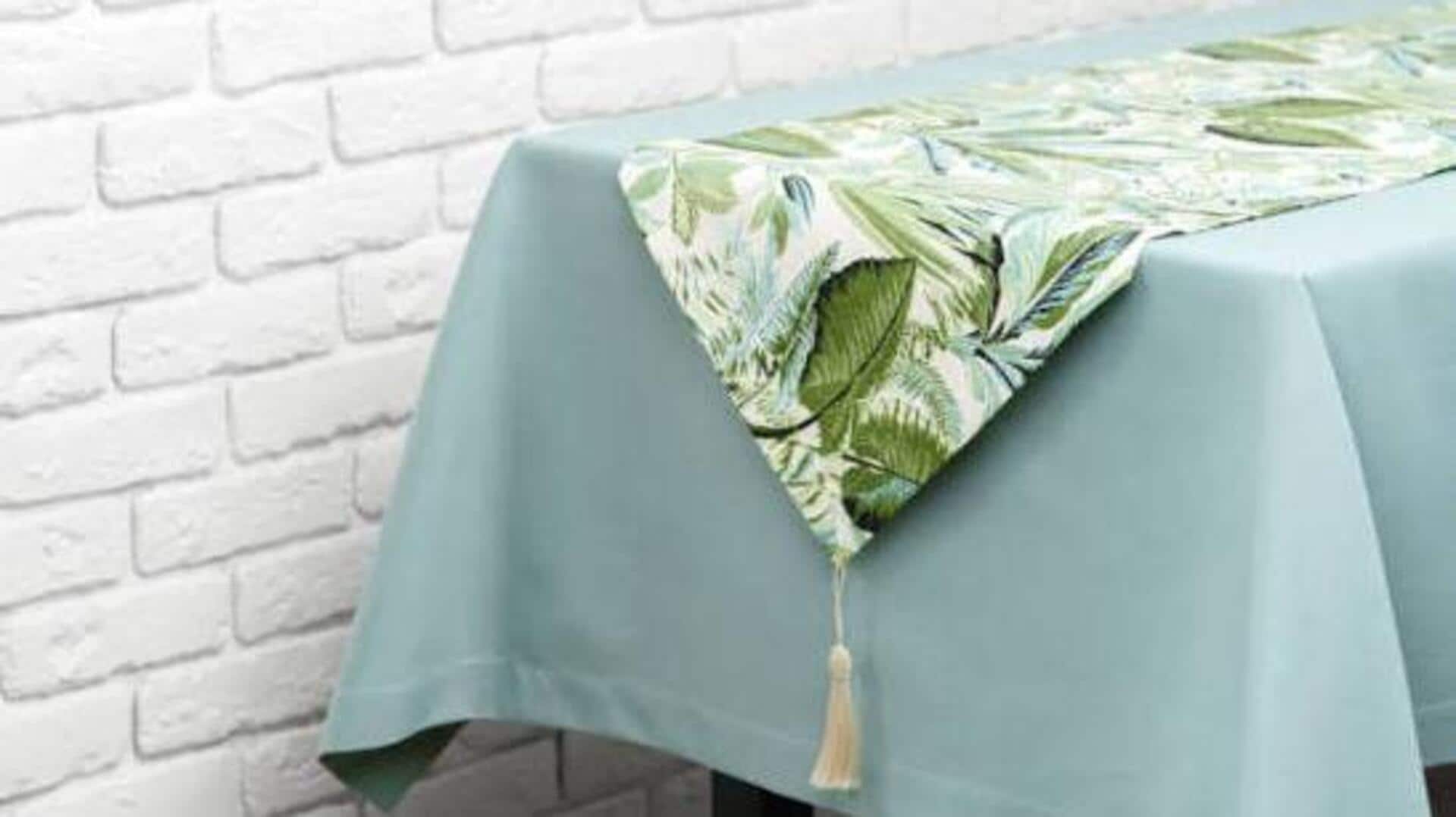 Here's how to add flair to your dining table 