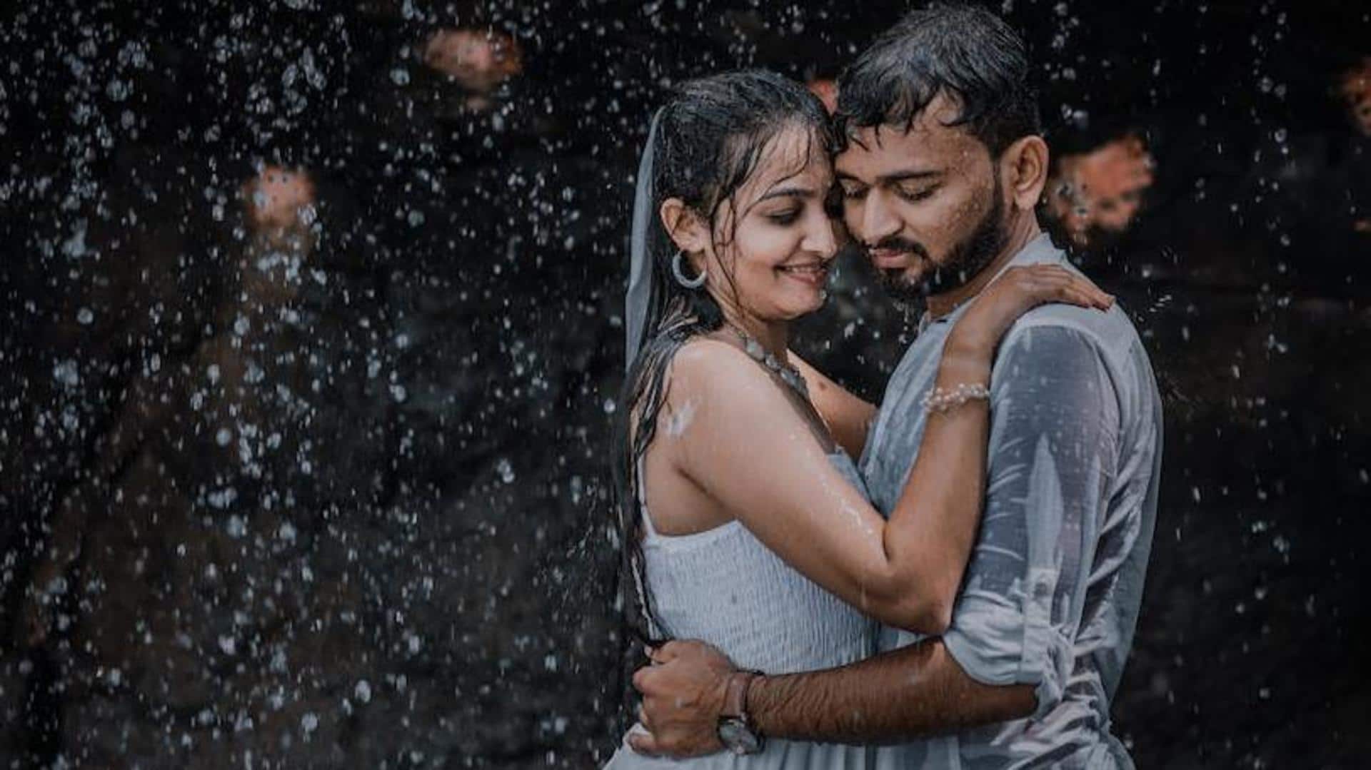Monsoon magic: How to utilize rainy weather for pre-wedding photoshoots