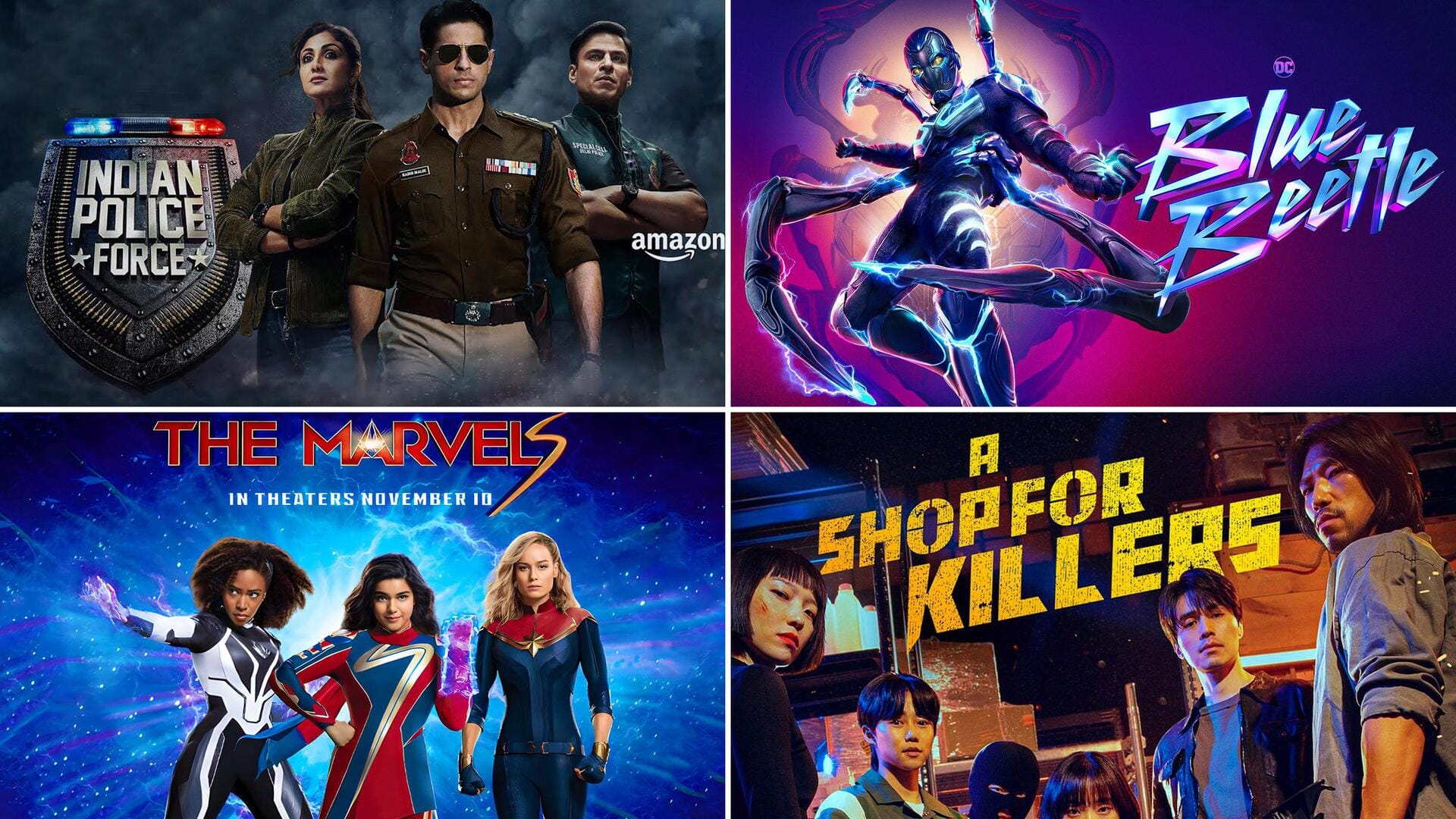 'Indian Police Force,' 'The Marvels': Here's your OTT watchlist