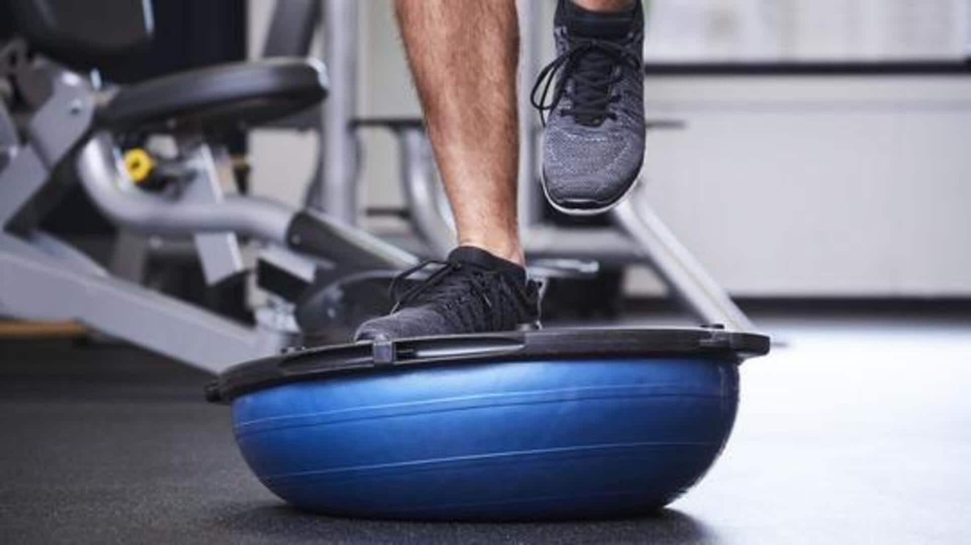 5 BOSU ball workouts for better balance