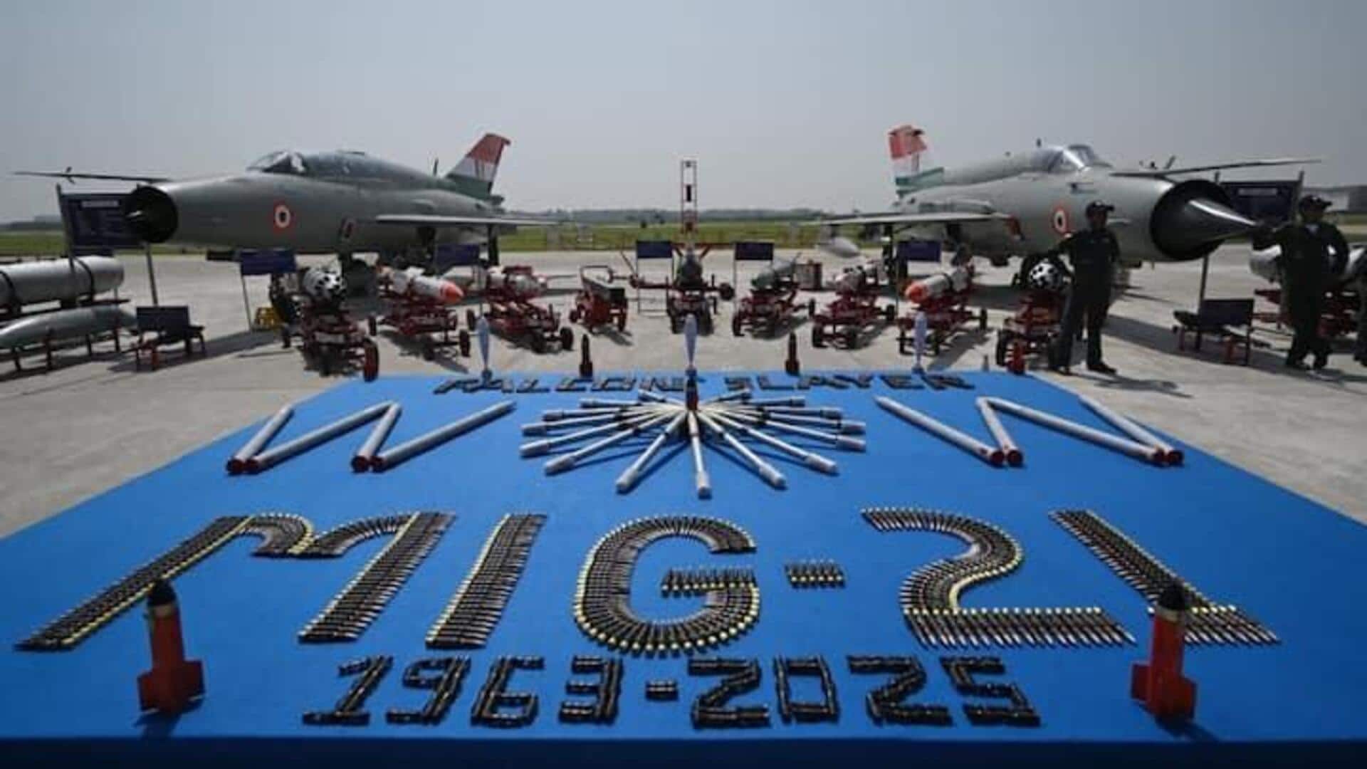 'MiG-21 testimony to India-Russia ties': Rajnath Singh at jet's retirement