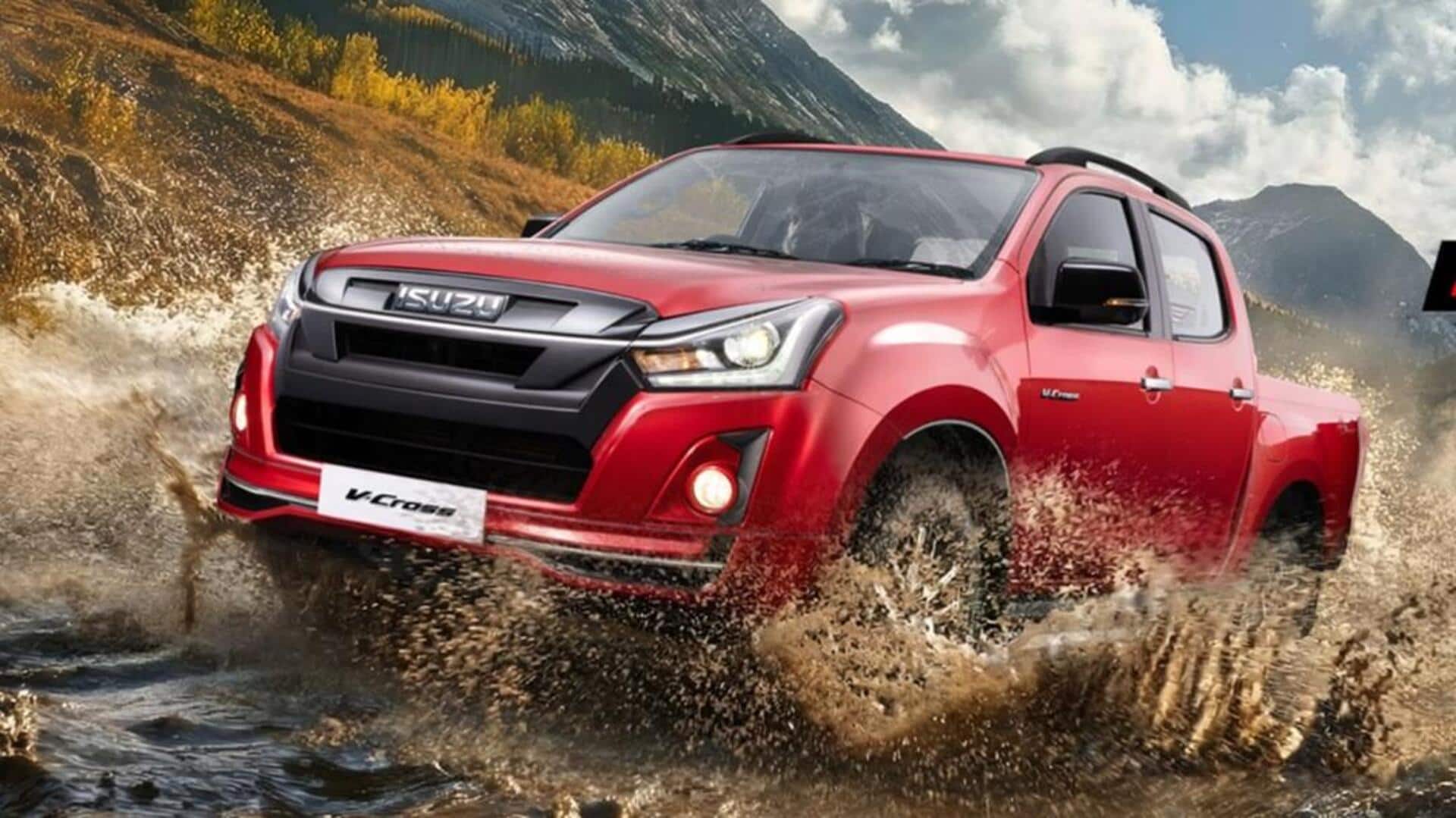 2026 Isuzu D-Max V-Cross goes official in India at ₹26L