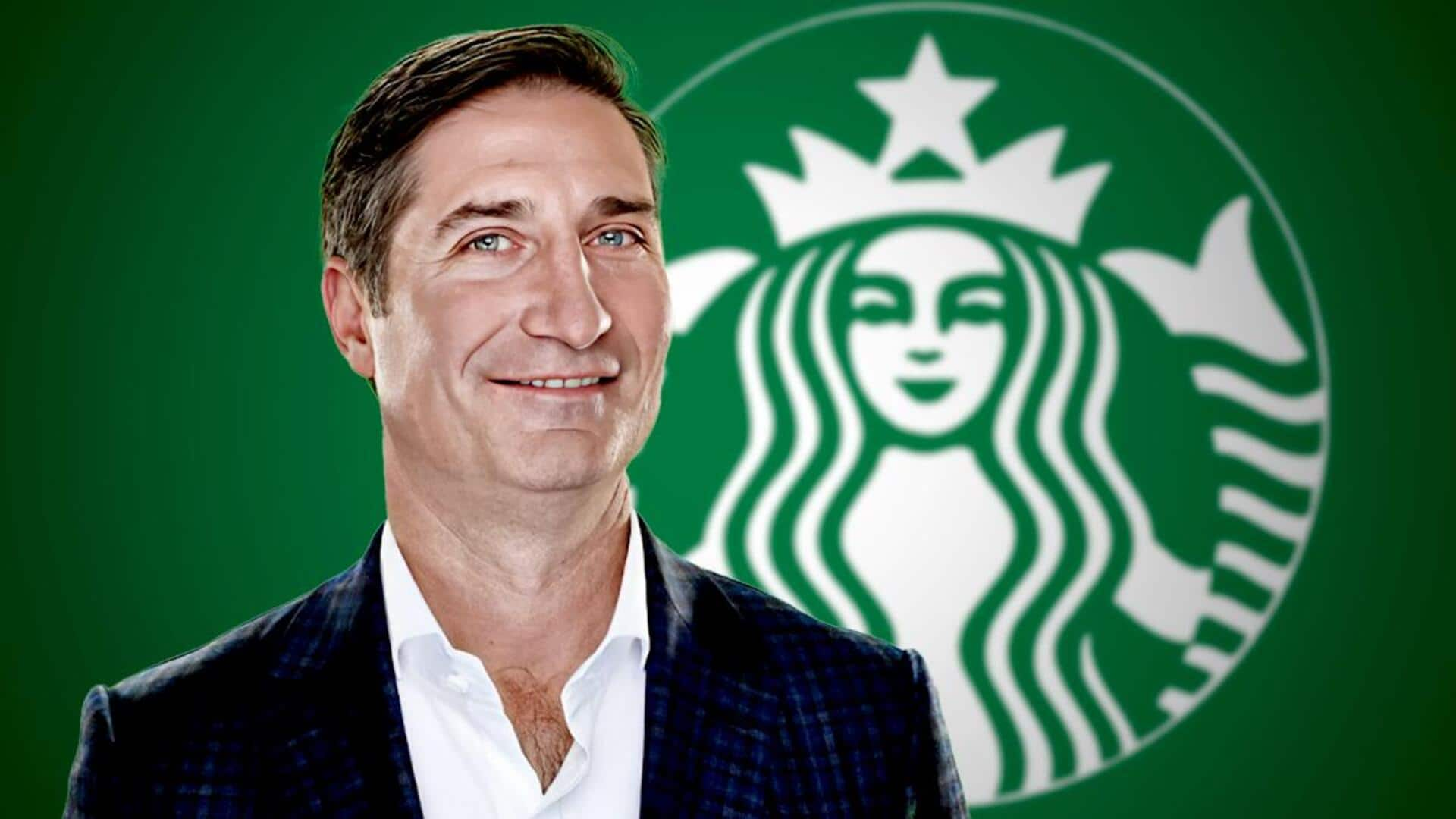 Starbucks's new CEO gets $113 million pay package, work-from-home option