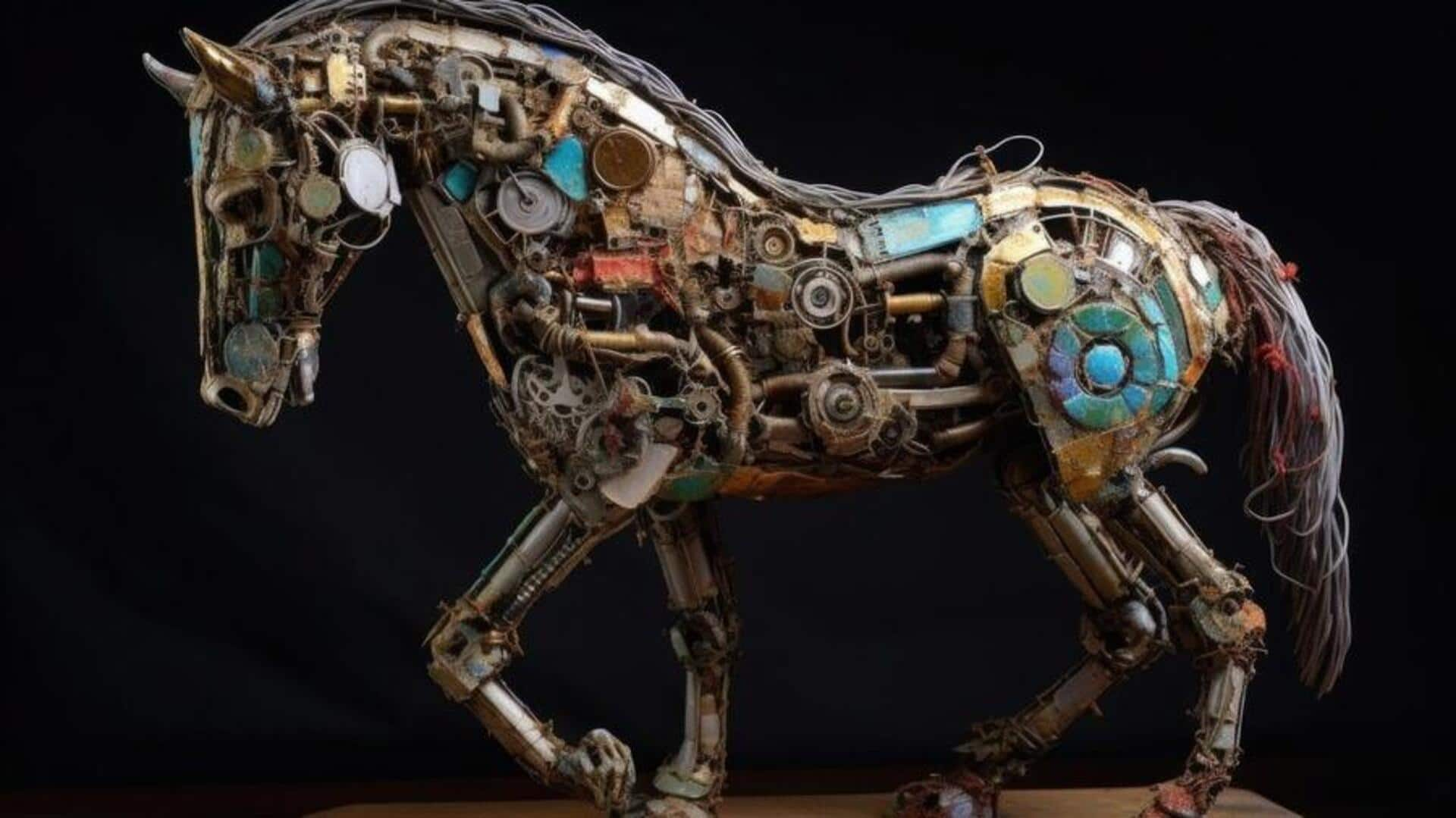 Unveiling African recycled material sculptors