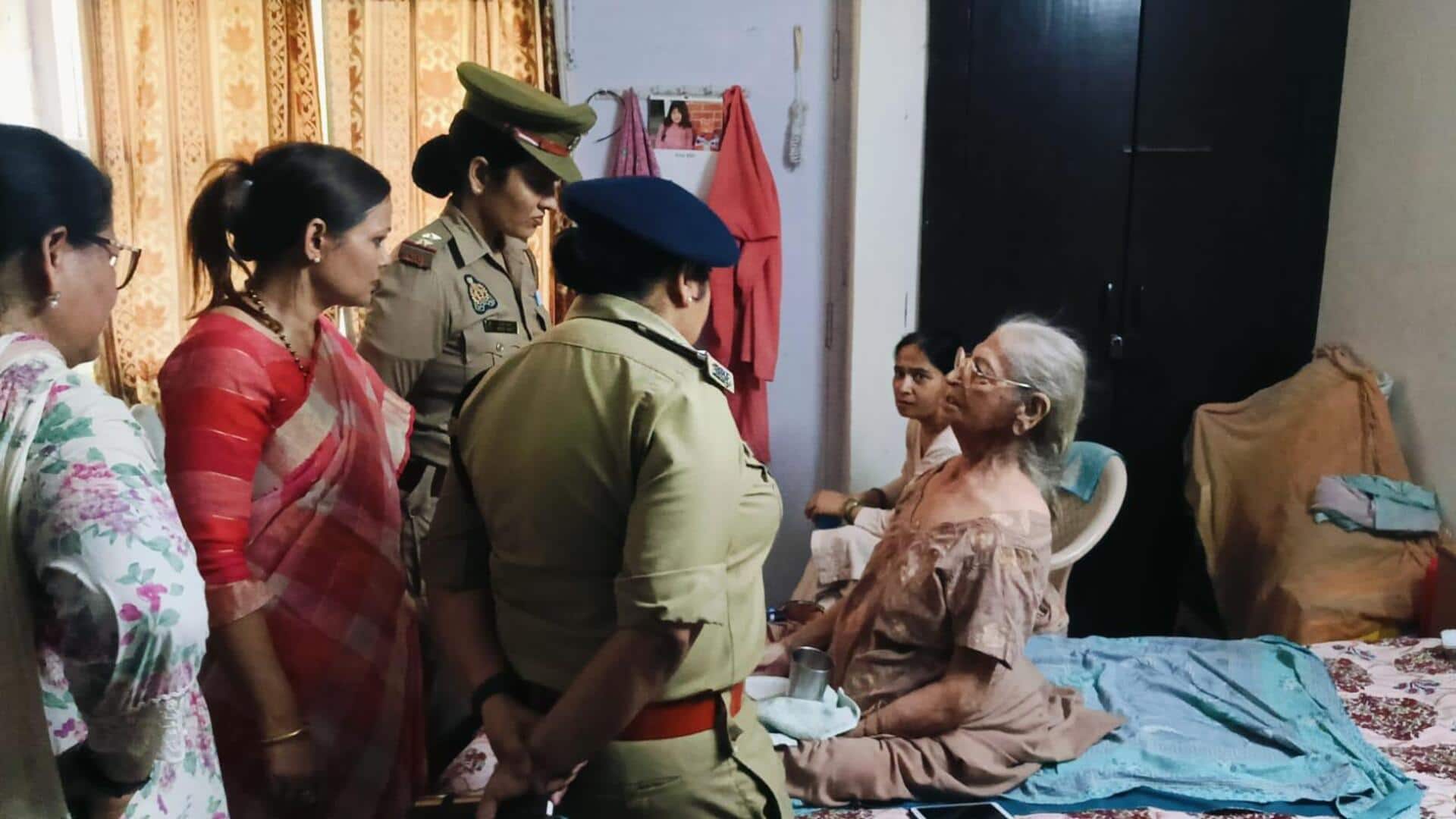 Elderly tied-up, wearing feces-stained clothes: Noida old age home horror Elderly tied-up, wearing feces-stained clothes: Noida old age home horror