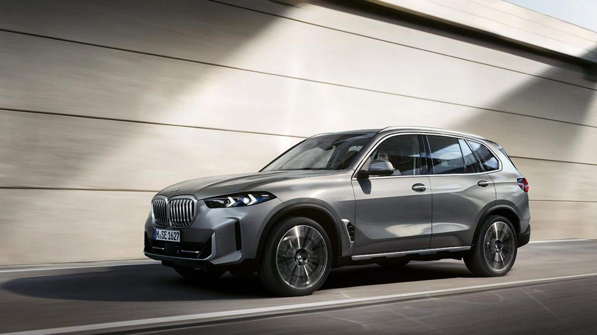 BMW launches 2025 X5 in India at ₹1cr: Check features