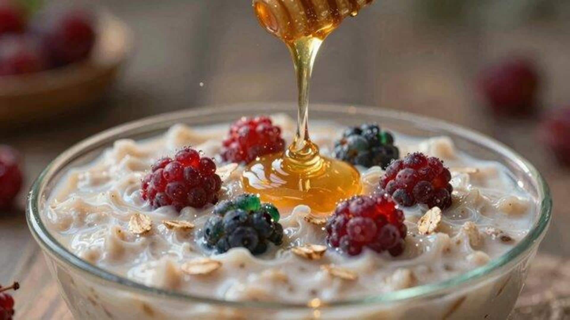 Healthy breakfasts 101: Oatmeal with goji berries