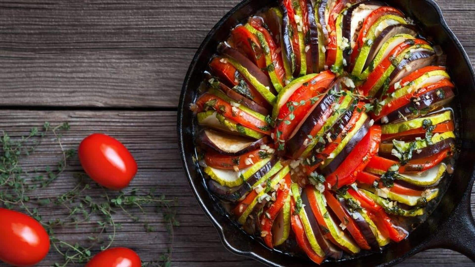 Check out this delicious French ratatouille recipe