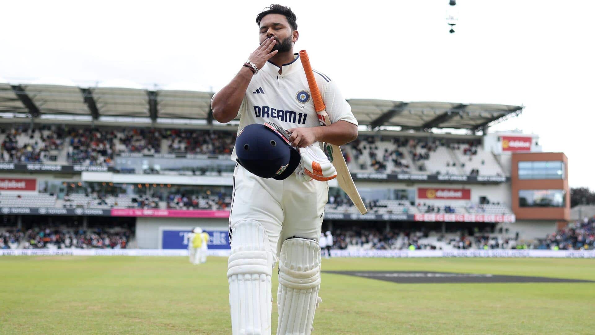Rishabh Pant becomes seventh Indian with twin Test tons: Stats Rishabh Pant becomes seventh Indian with twin Test tons: Stats