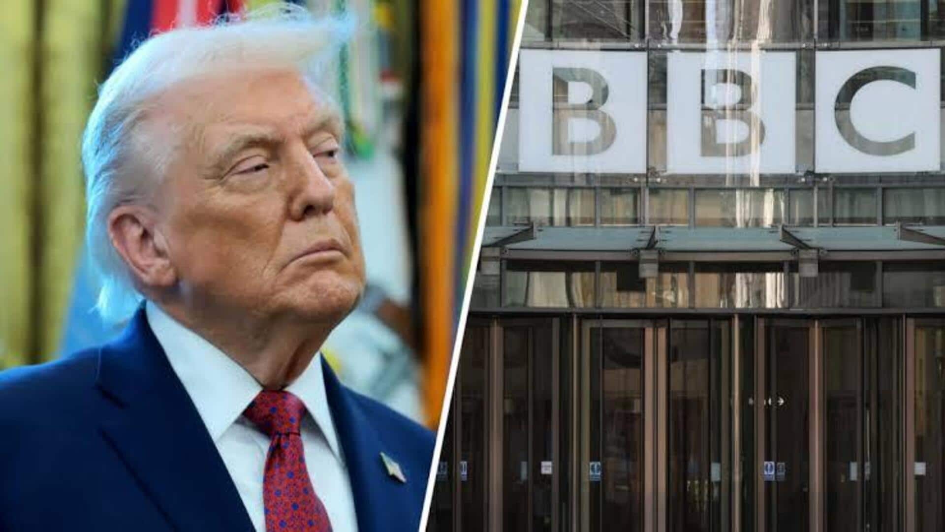 BBC seeks Trump's family testimony in $10B lawsuit