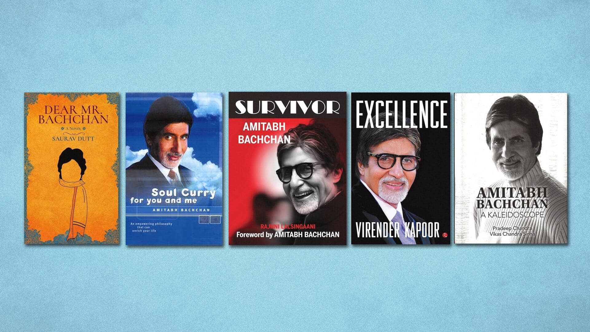 Happy birthday, Amitabh Bachchan! Read books by and about him