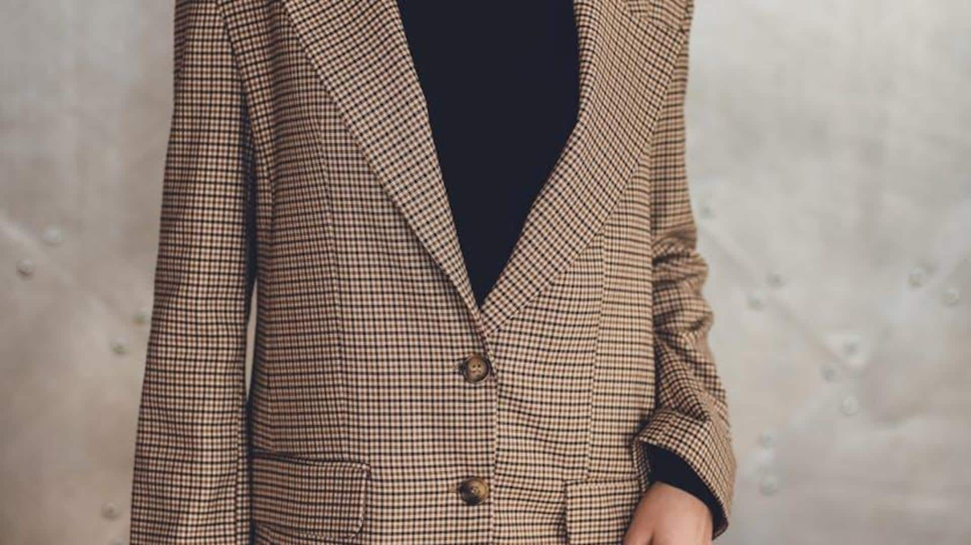 How to pair a blazer with casual outfits