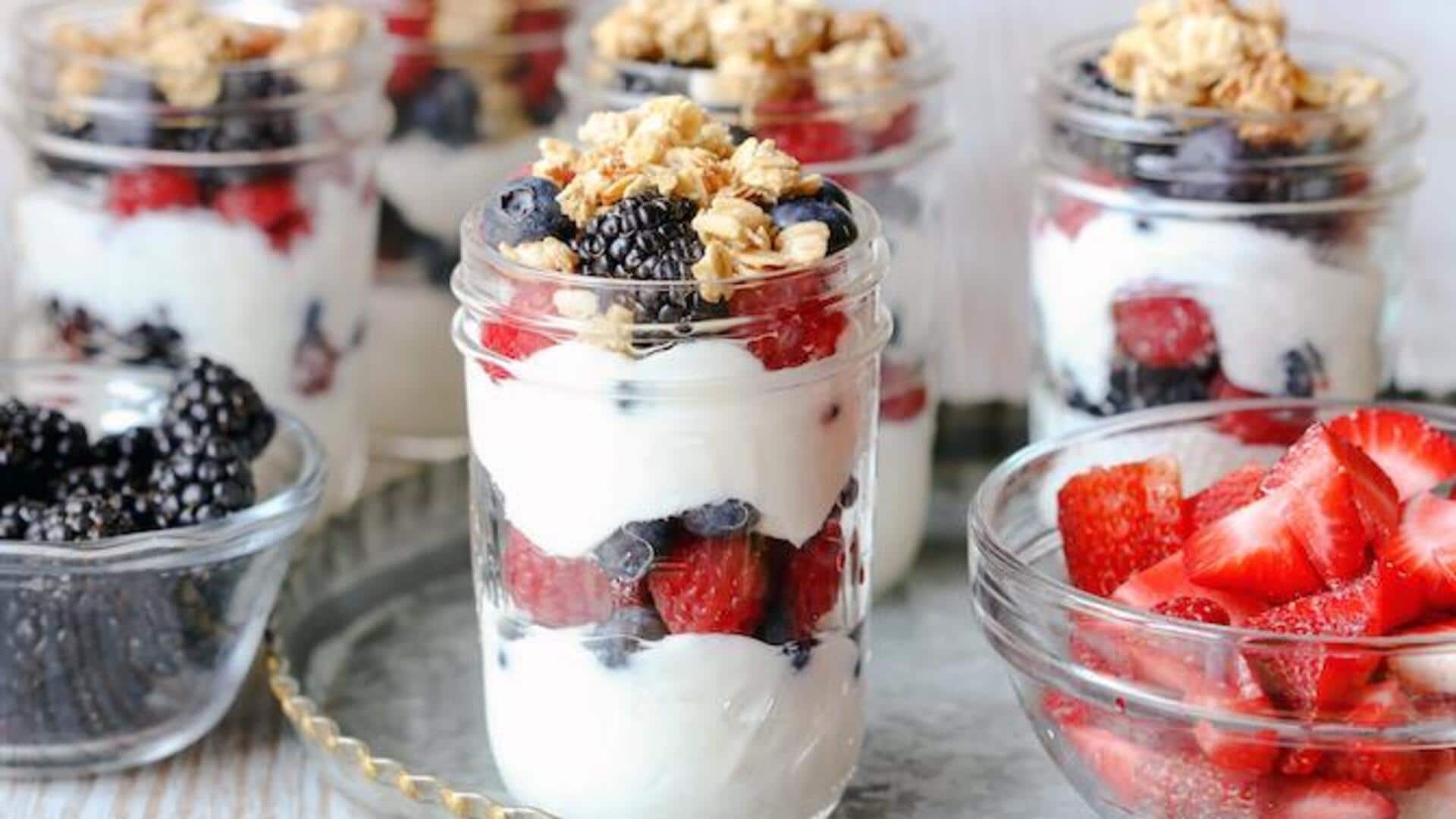 How to make the perfect berry-loaded vegan parfaits