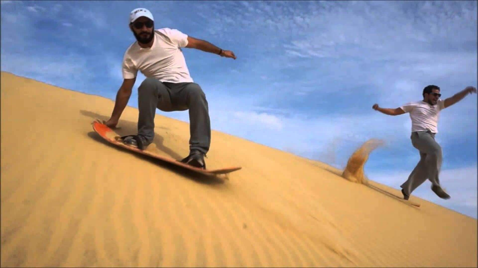 Glide across the White Desert, Egypt: An unforgettable sandboarding adventure