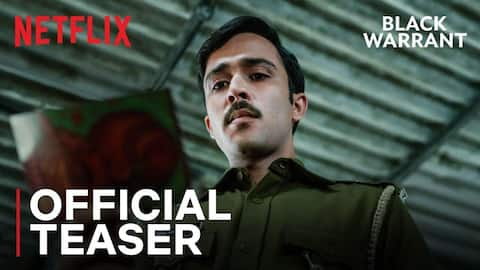 'Black Warrant' teaser: Welcome to Tihar, rookie jailer Zahan Kapoor