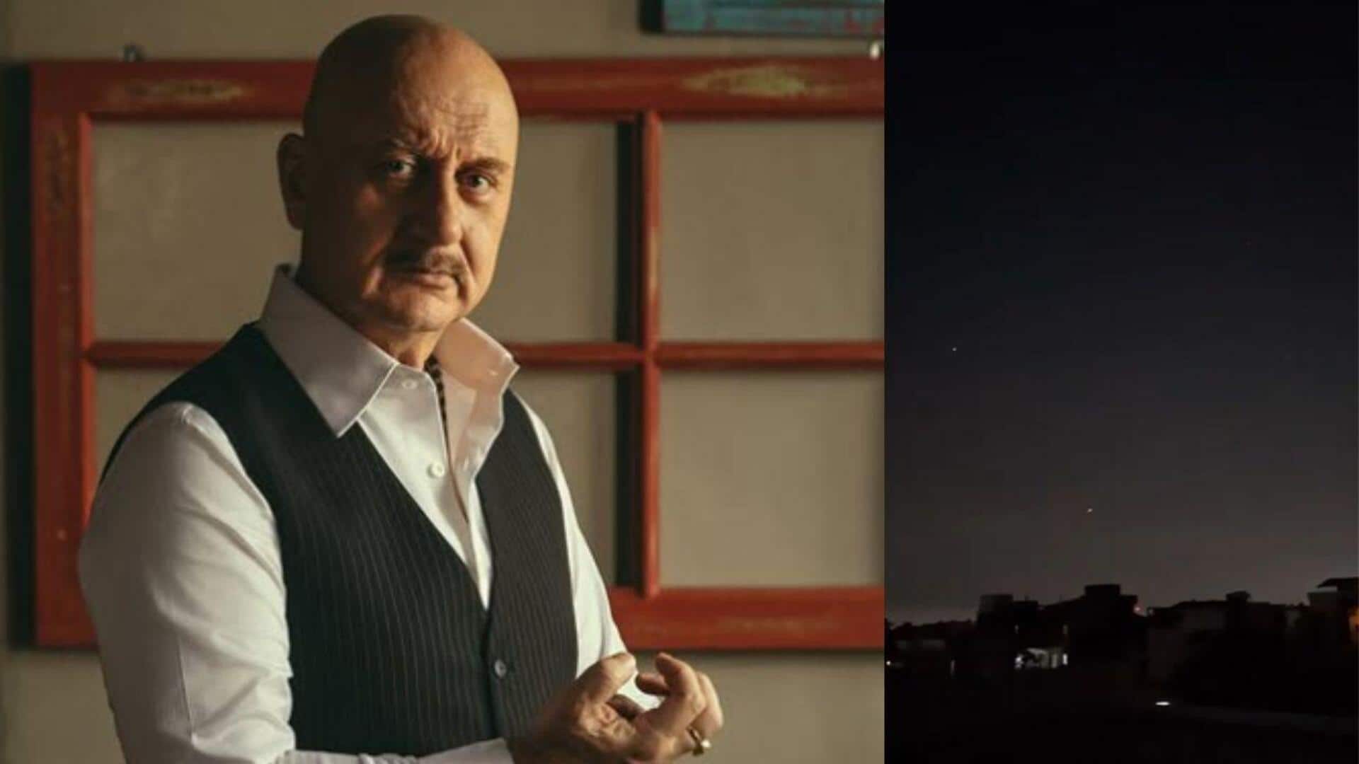 Anupam Kher posts Jammu cousin's reaction after Pakistan's drone attack Anupam Kher posts Jammu cousin's reaction after Pakistan's drone attack
