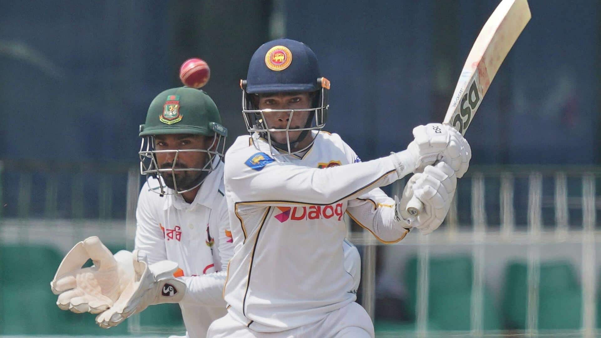 Colombo Test: Ton-up Nissanka, Chandimal power SL (290/2) against Bangladesh Colombo Test: Ton-up Nissanka, Chandimal power SL (290/2) against Bangladesh
