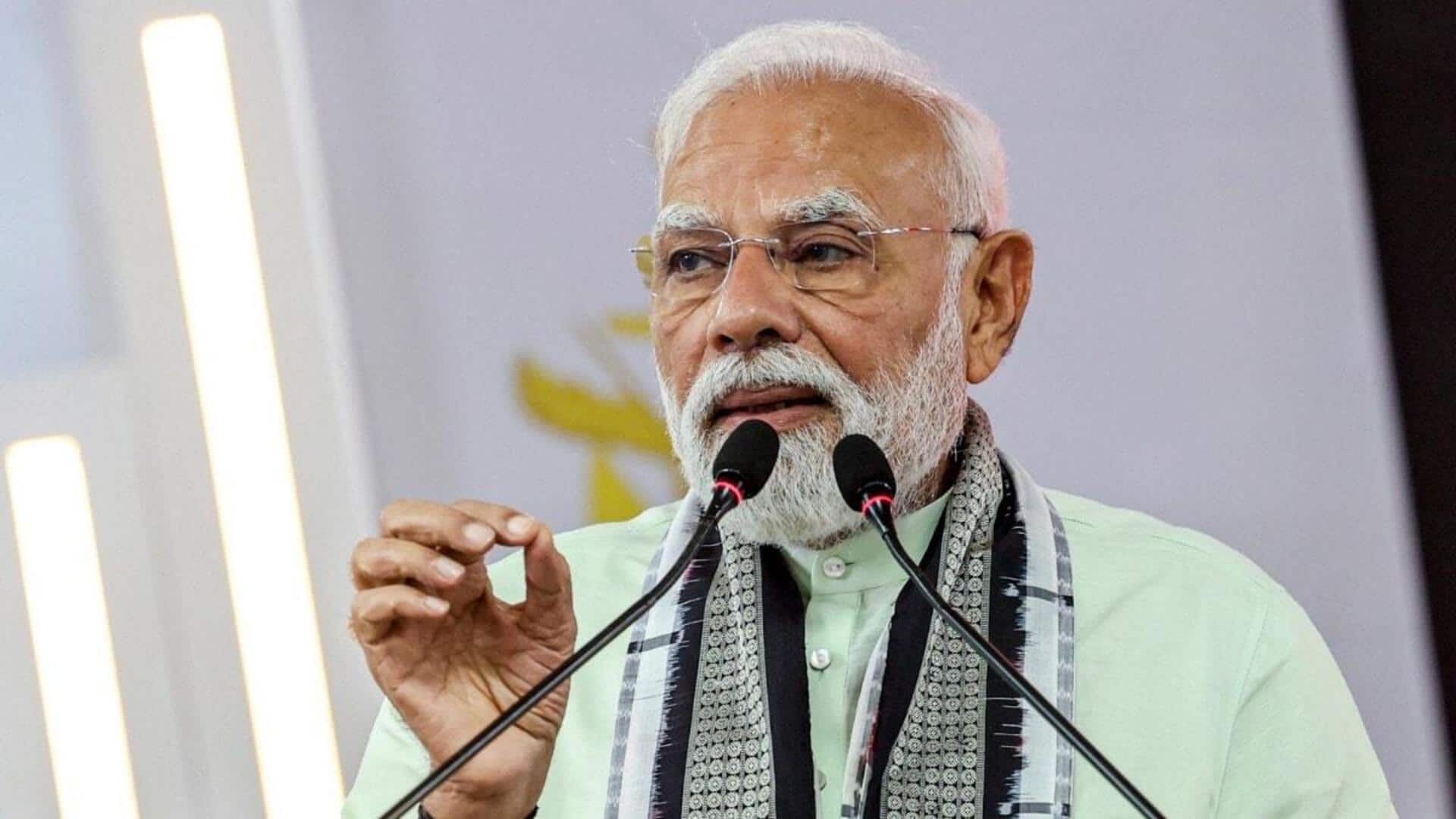 Modi to launch health, nutrition initiatives on his birthday tomorrow 