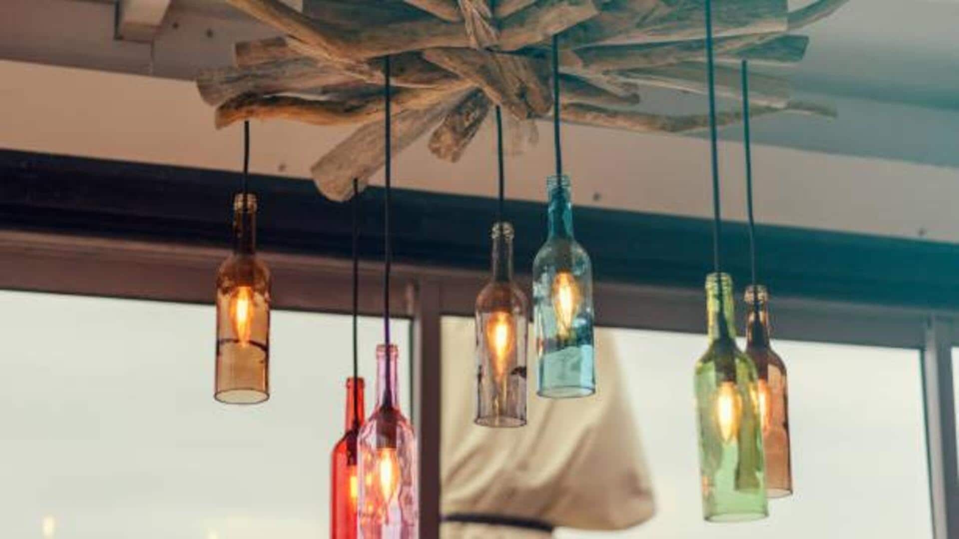 How to make stylish lamps from plastic bottles How to make stylish lamps from plastic bottles