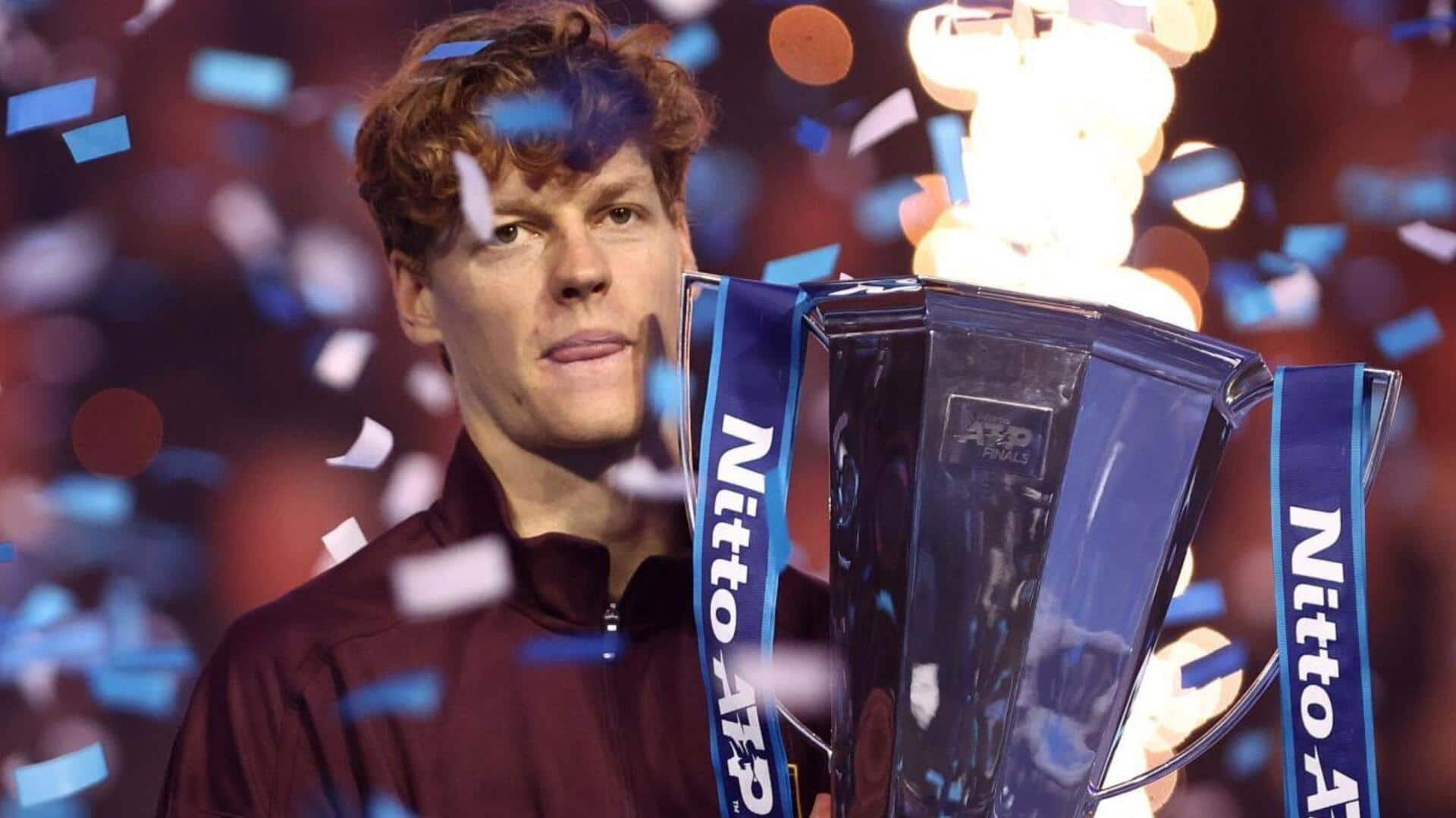 Jannik Sinner attains these records with 2025 ATP Finals title