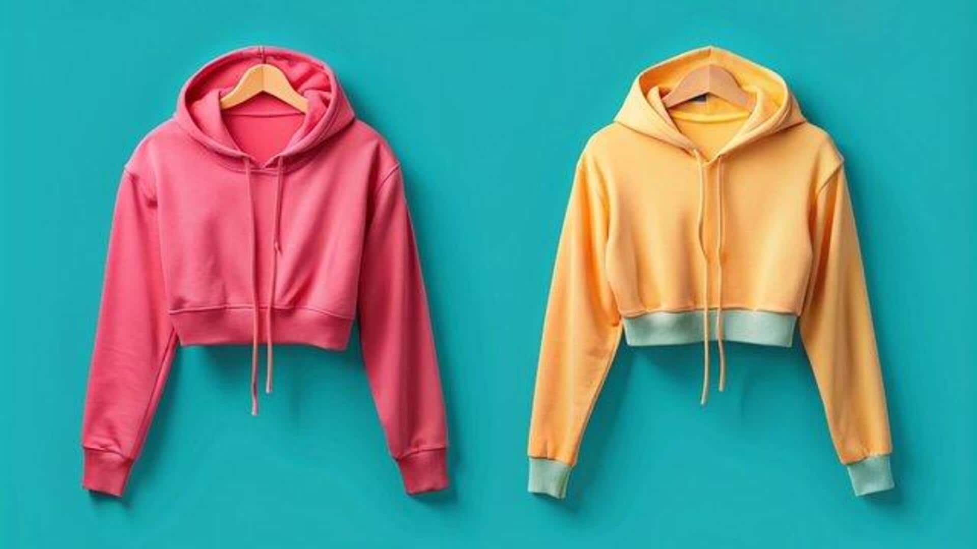 How to style cropped hoodies this winter