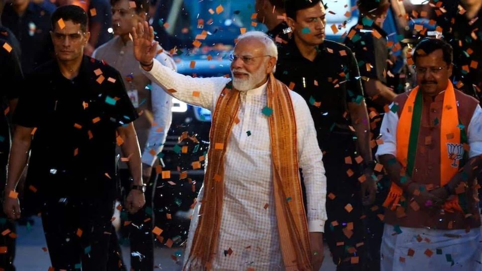 Union Cabinet passes resolution honoring Modi's record run in office 