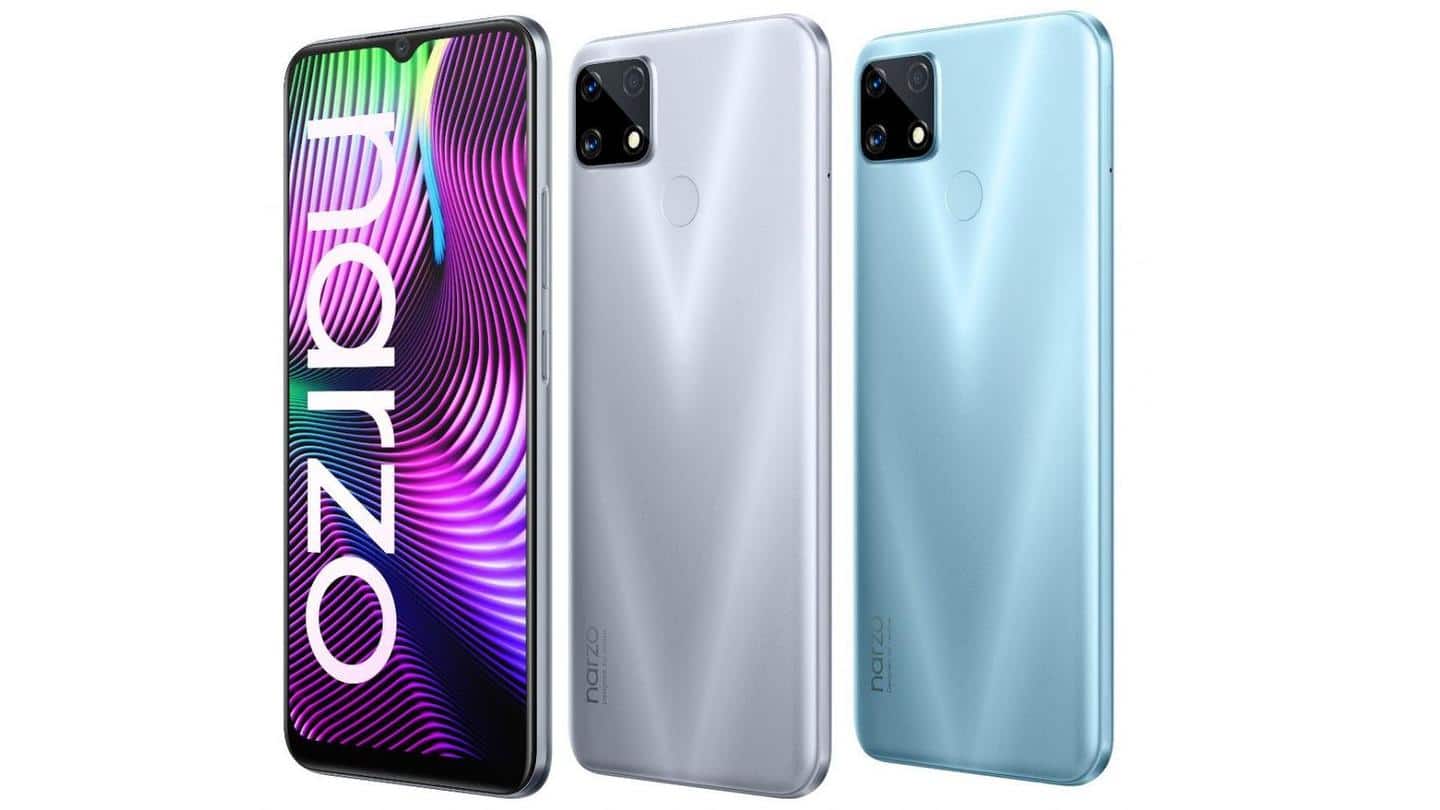 Realme rolls out Realme UI 2.0 update for Narzo 20