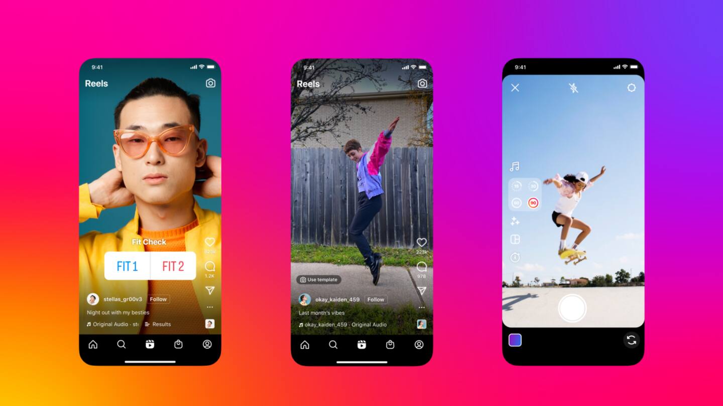 You can now make Instagram Reels for 90 seconds