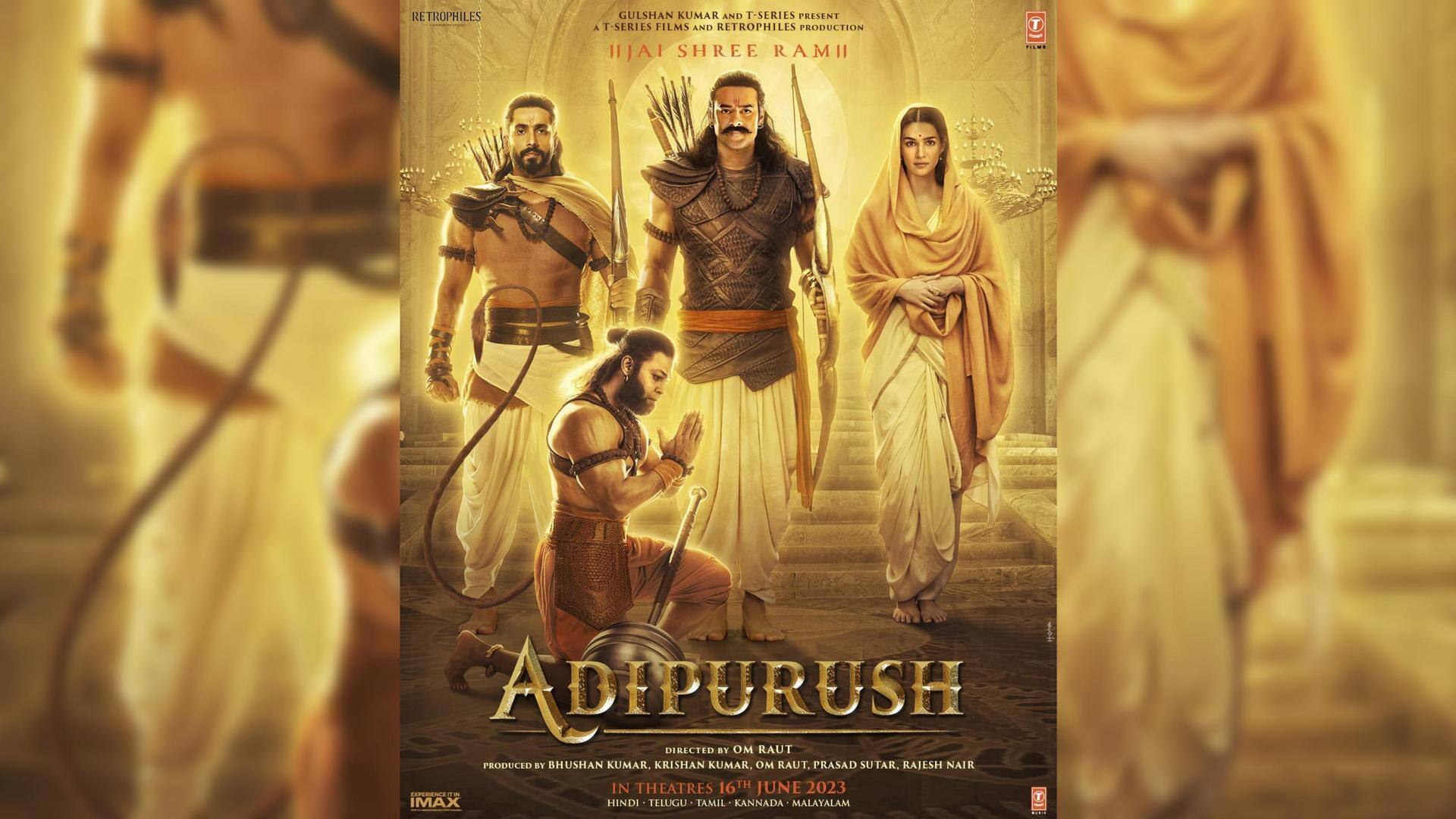 Prabhas-Kriti Sanon starrer 'Adipurush's new poster leaves fans divided