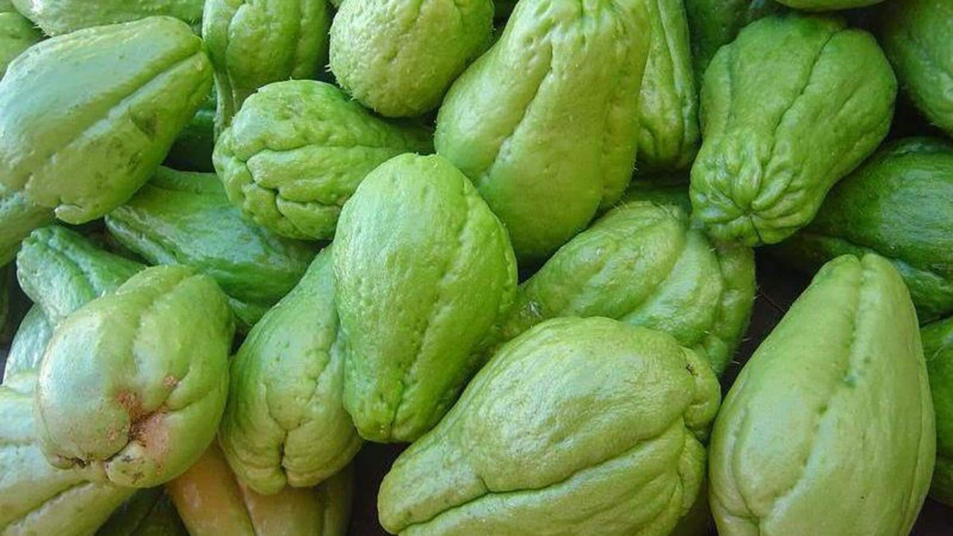 Top health benefits of consuming chayote