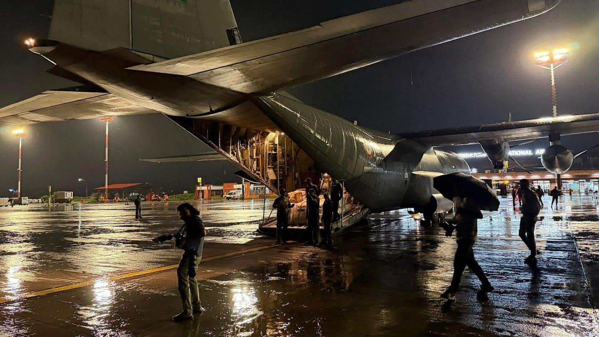 India sends 68.5 tons of relief material to Nepal 