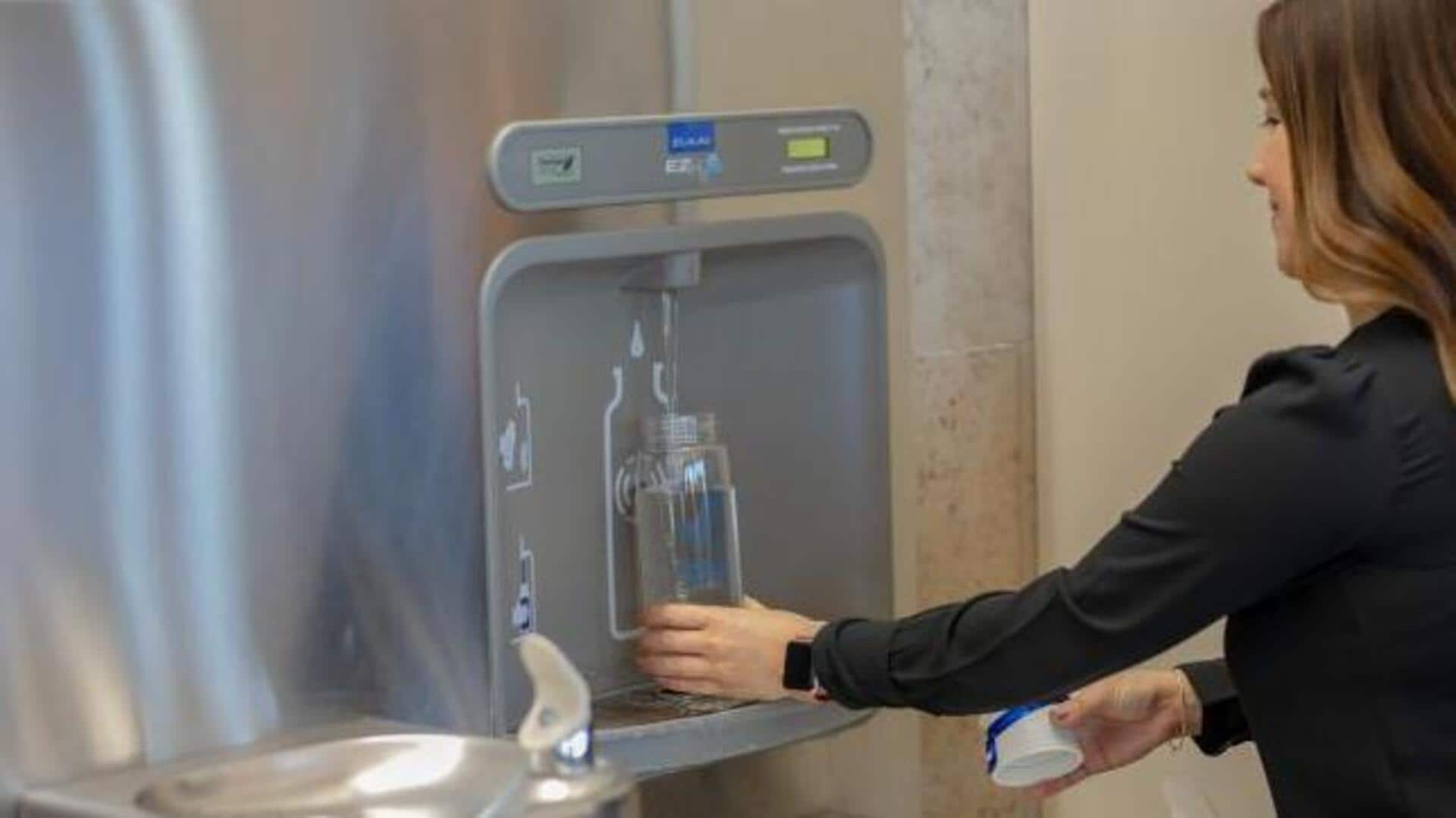 How to use public water refill stations the right way