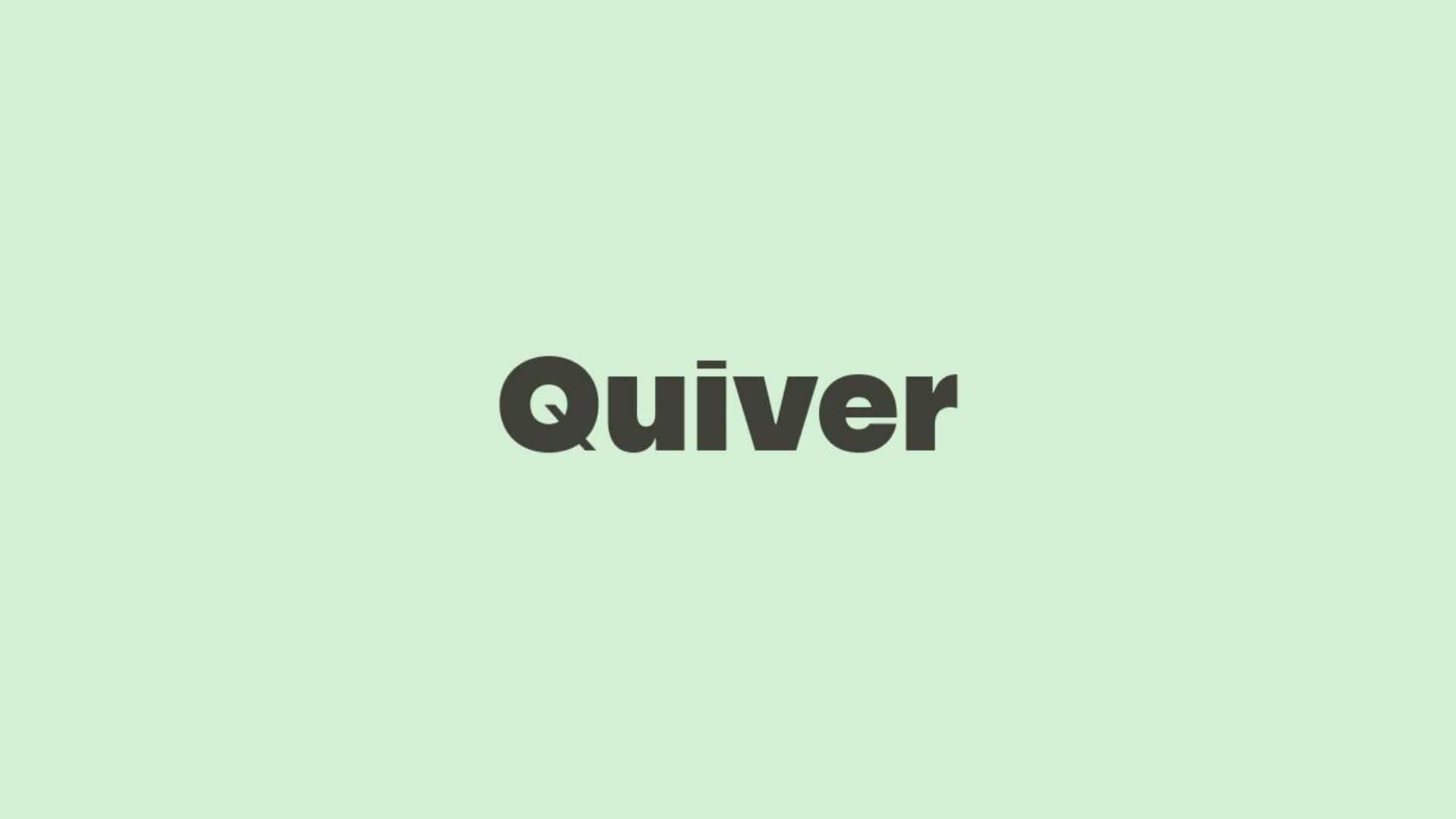 Word of the Day: Quiver