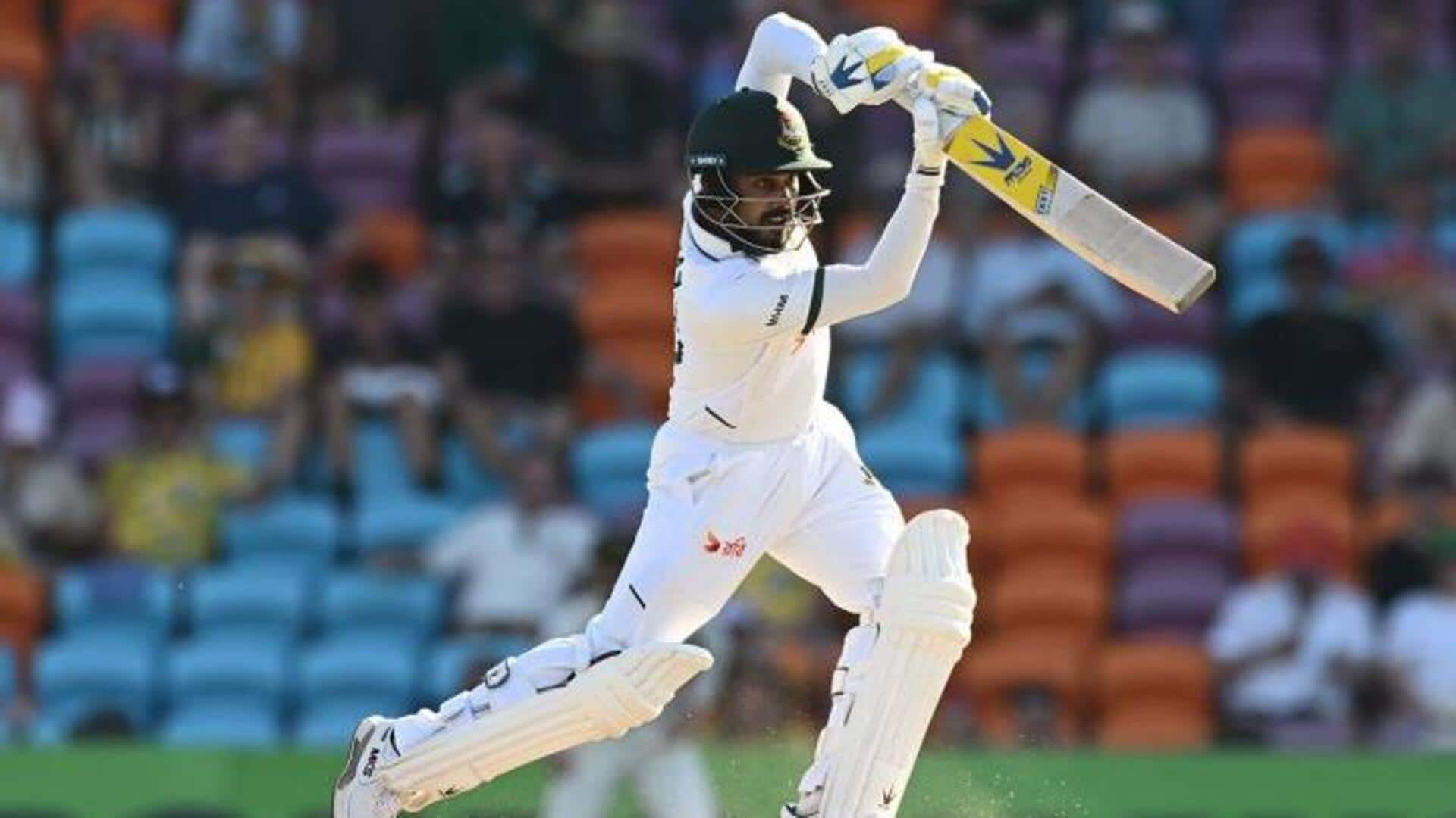Abu Dhabi Test: Mehidy Hasan Miraz slams fifty vs Afghanistan