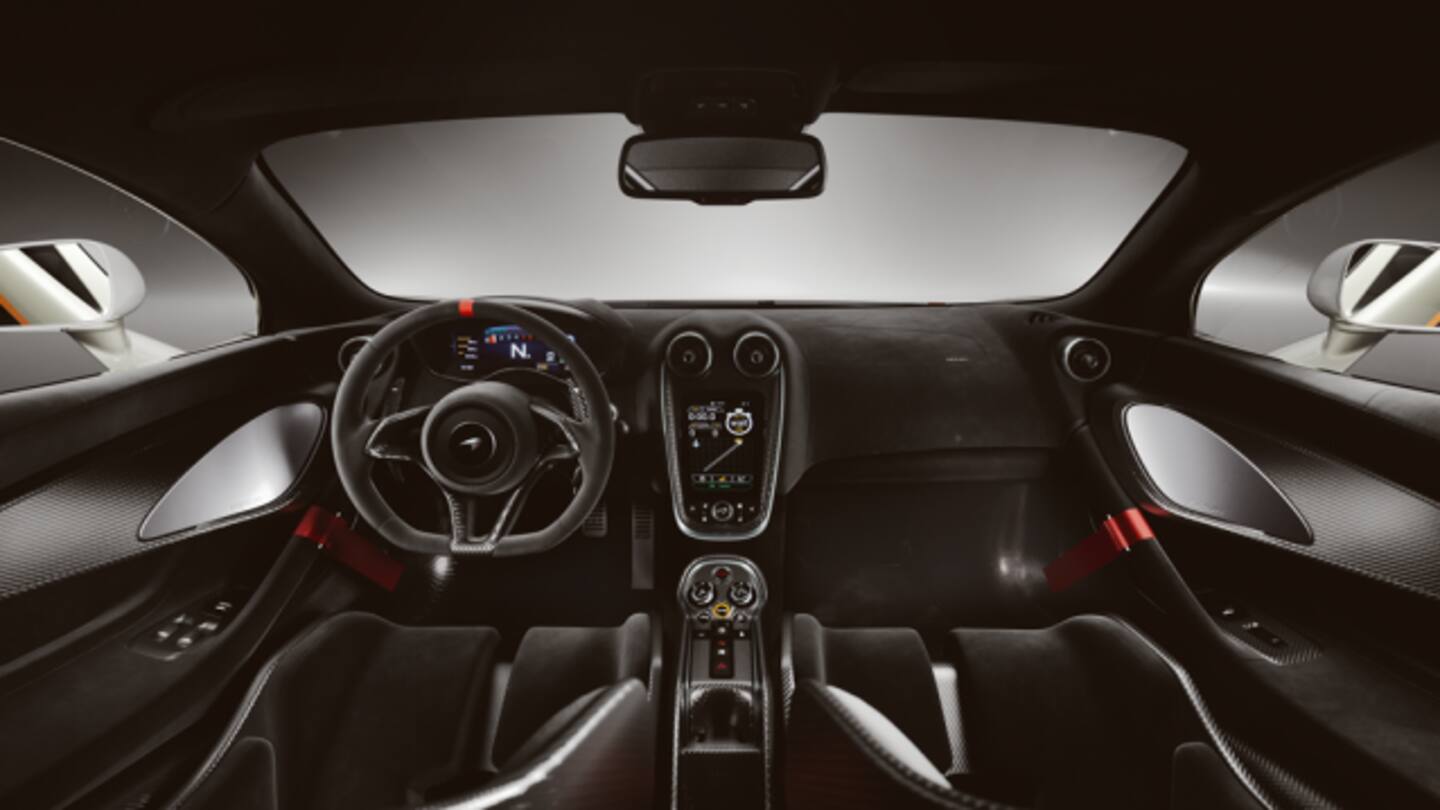 The vehicle gets two bucket seats and flat-bottom steering wheel The vehicle gets two bucket seats and flat-bottom steering wheel